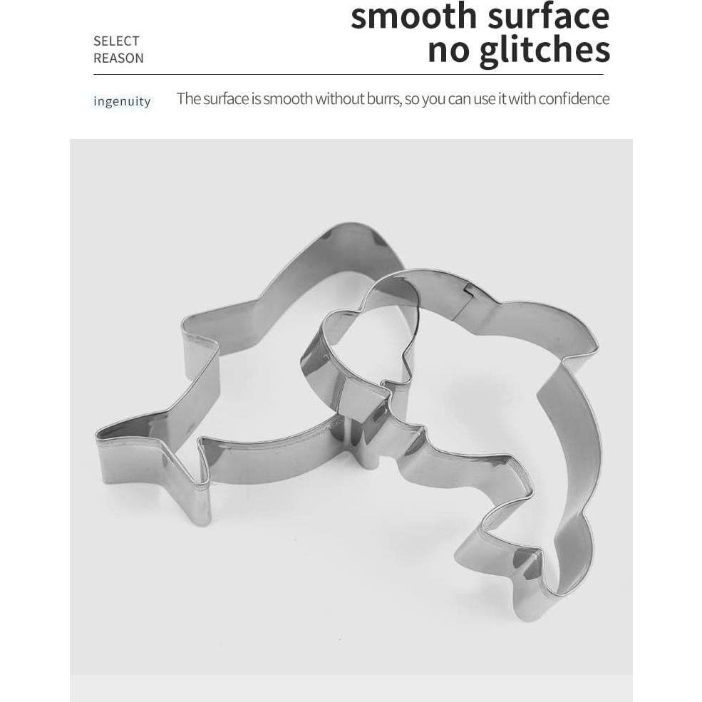 Juego de Cortadores de Galletas Marinas WGPG 12 Piezas