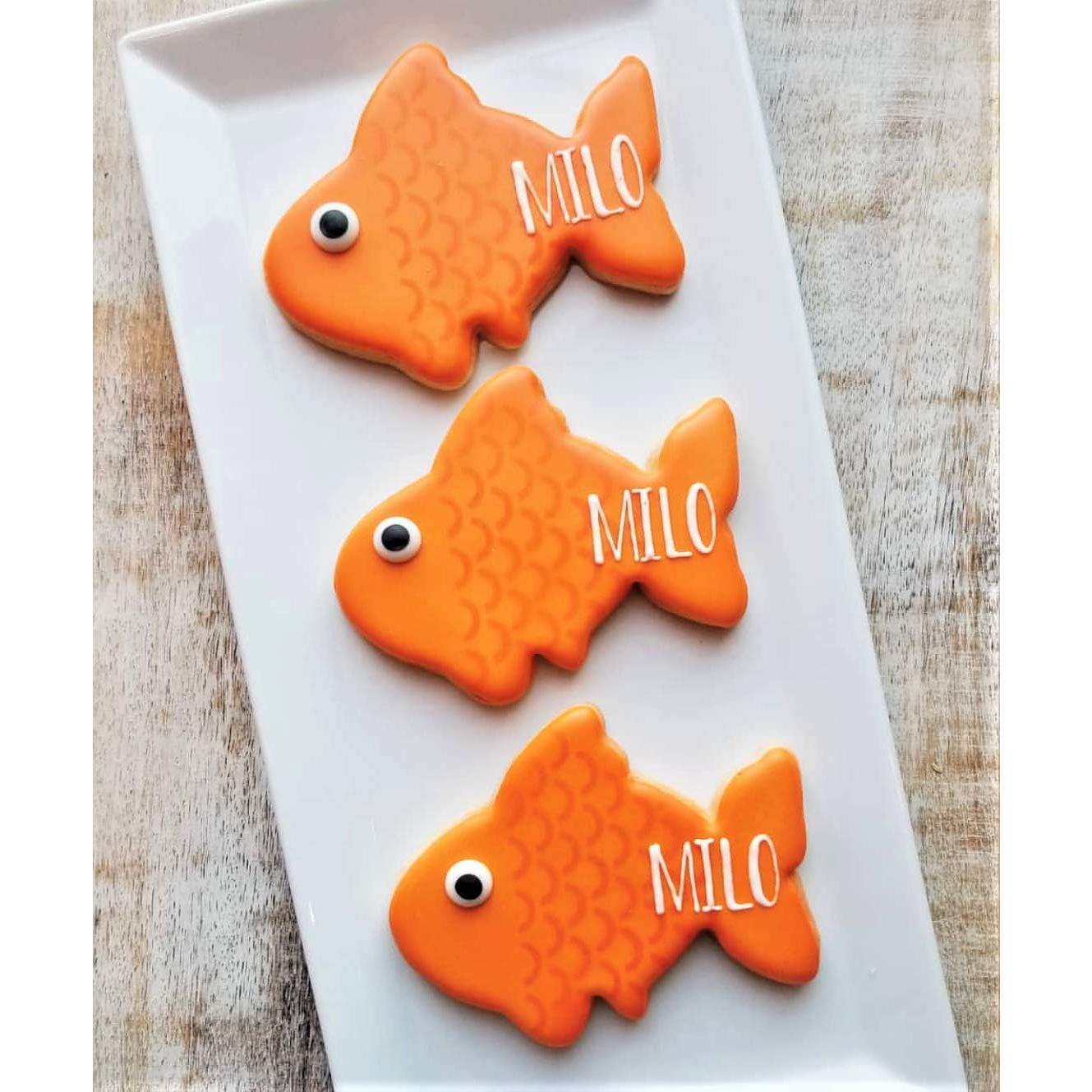 Cortador de Galletas Ann Clark Pez Dorado 9.8x7.6 cm