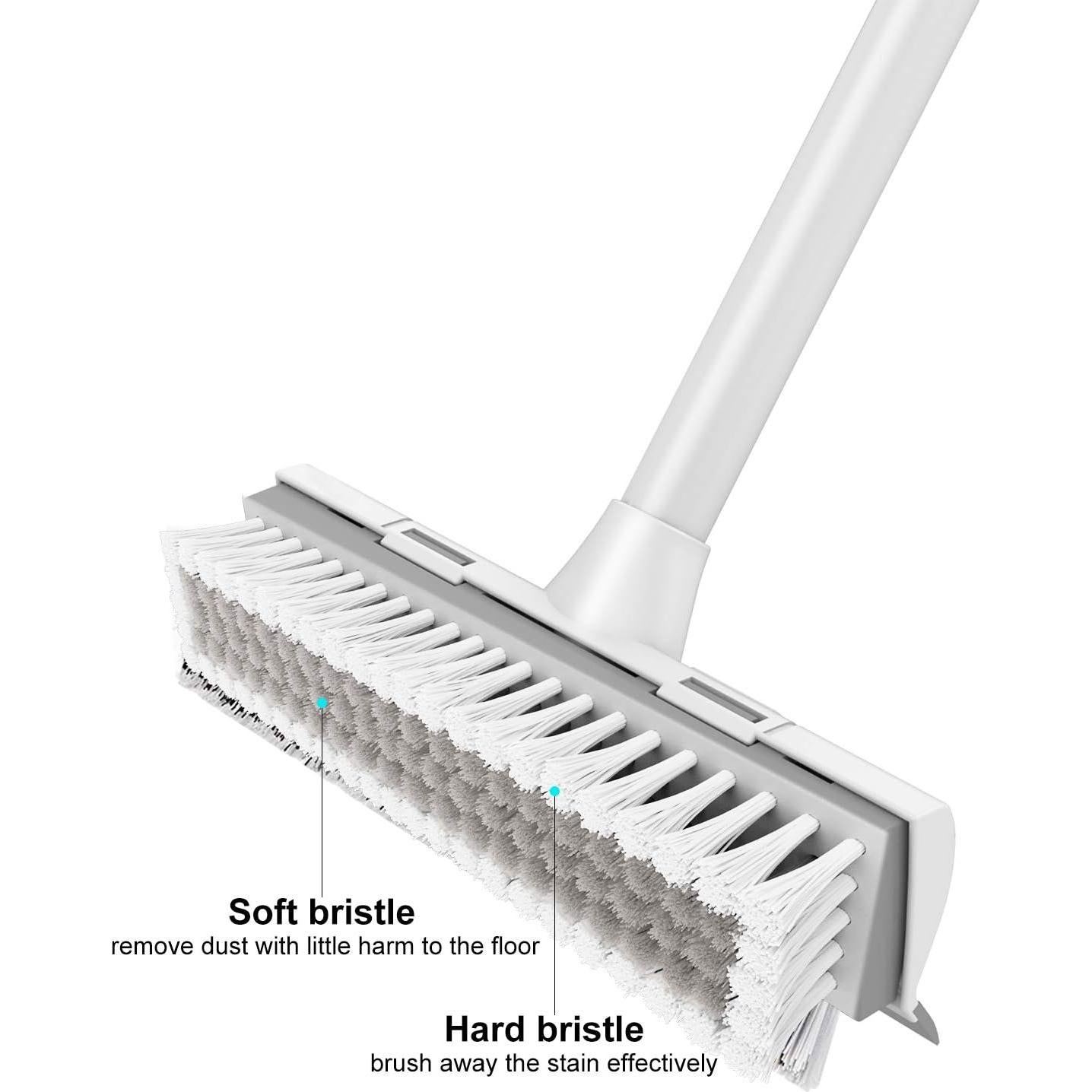 Cepillo de Suelo BOOMJOY 2 en 1 Ajustable para Limpieza