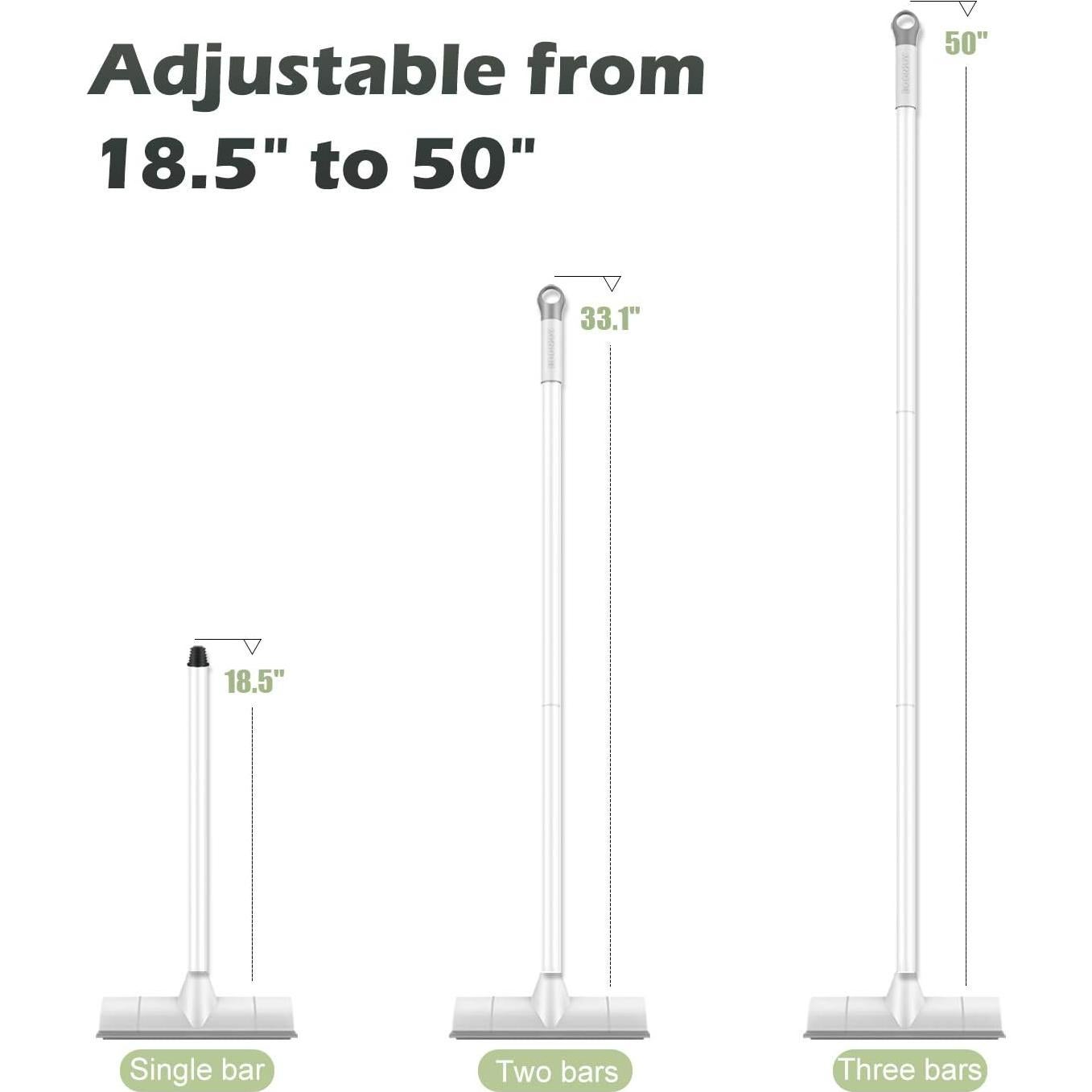 Cepillo de Suelo BOOMJOY 2 en 1 Ajustable para Limpieza