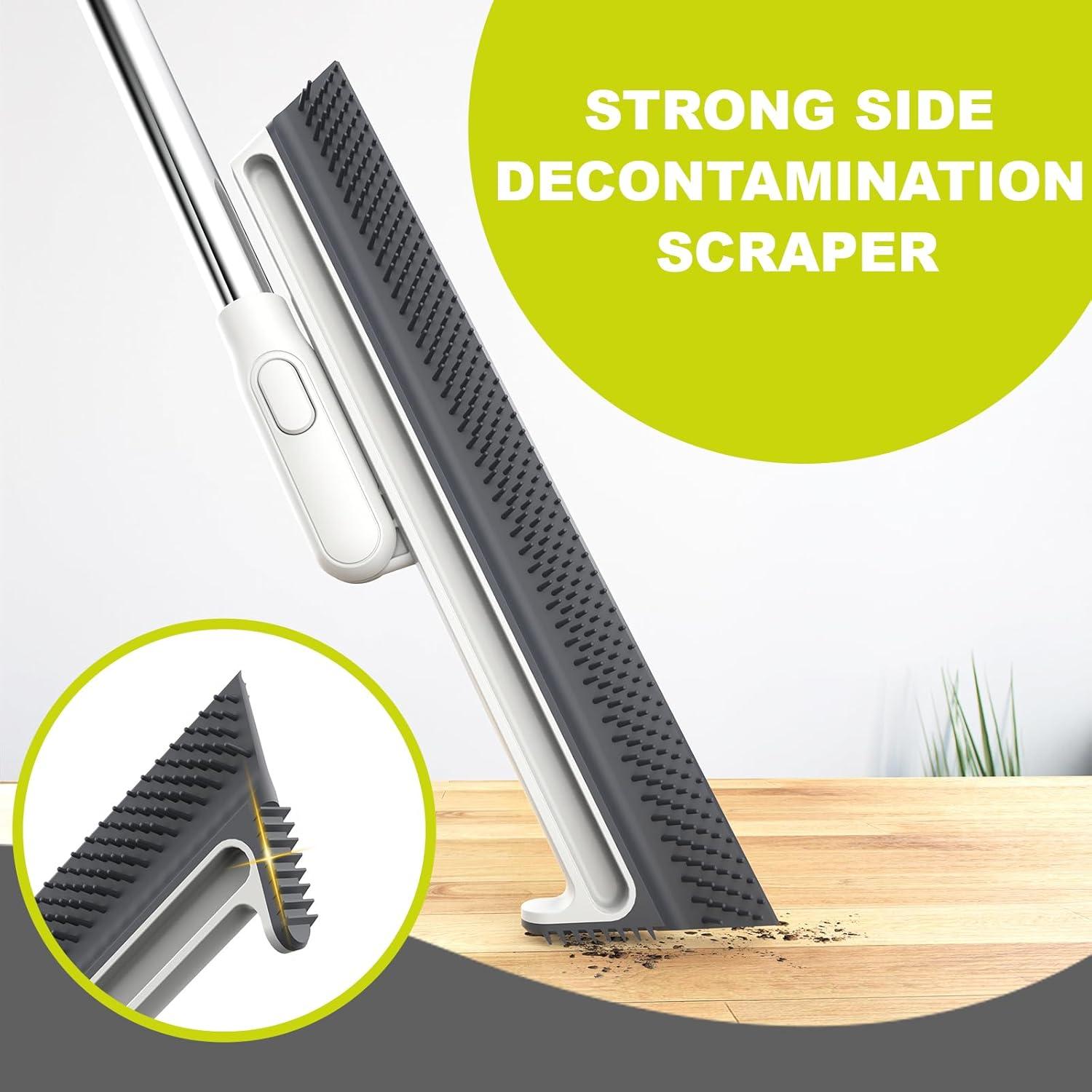 Escoba de Goma EHOMGUI 132 cm para Piso y Azulejos