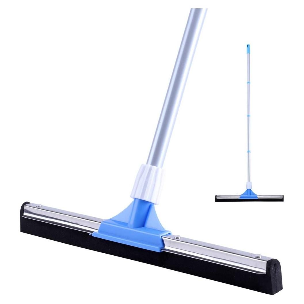 Raspador de Piso YONILL 44.5 cm con Mango Ajustable 63.5-127 cm