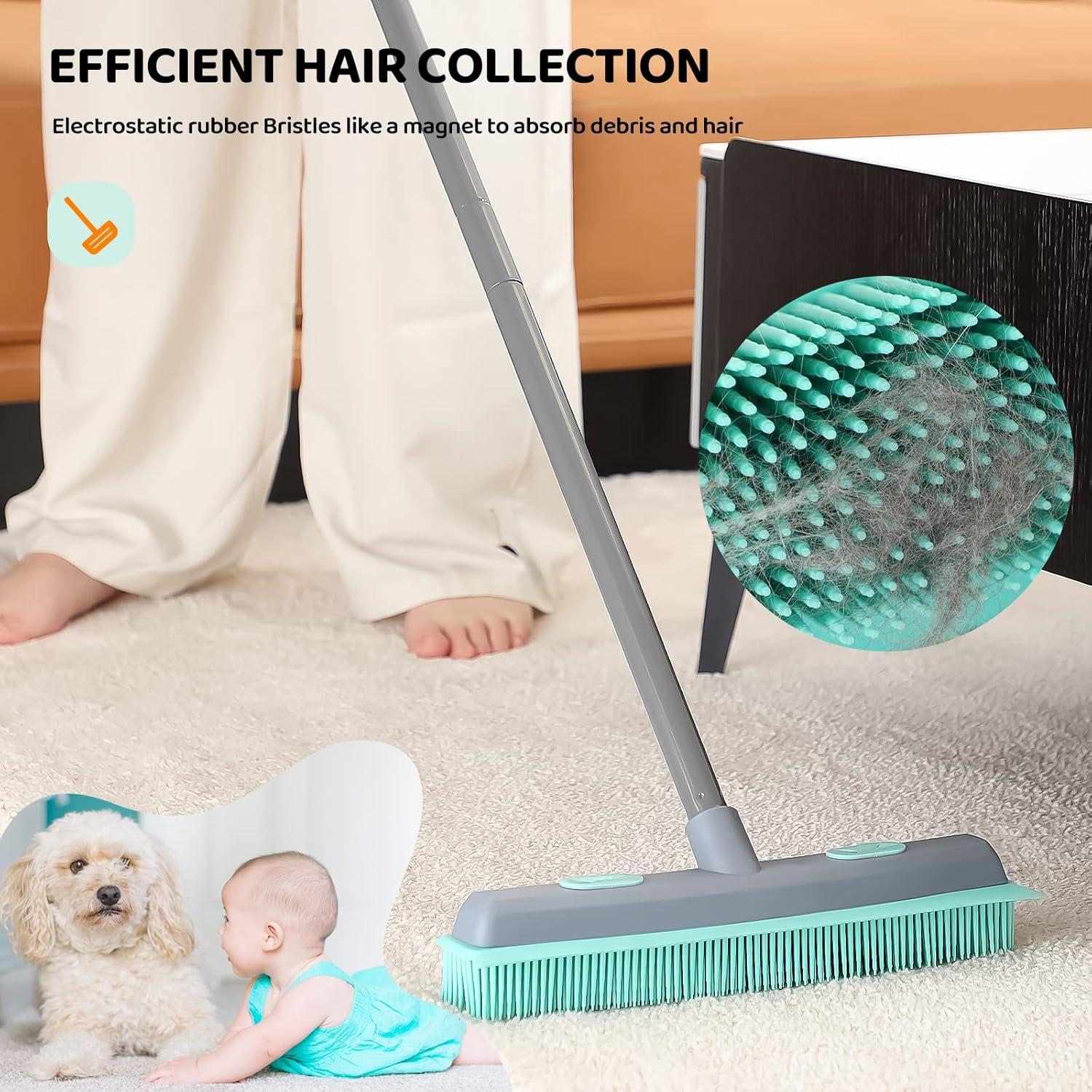 Escoba de goma Conliwell 2024 para pelo de mascotas 60 cm