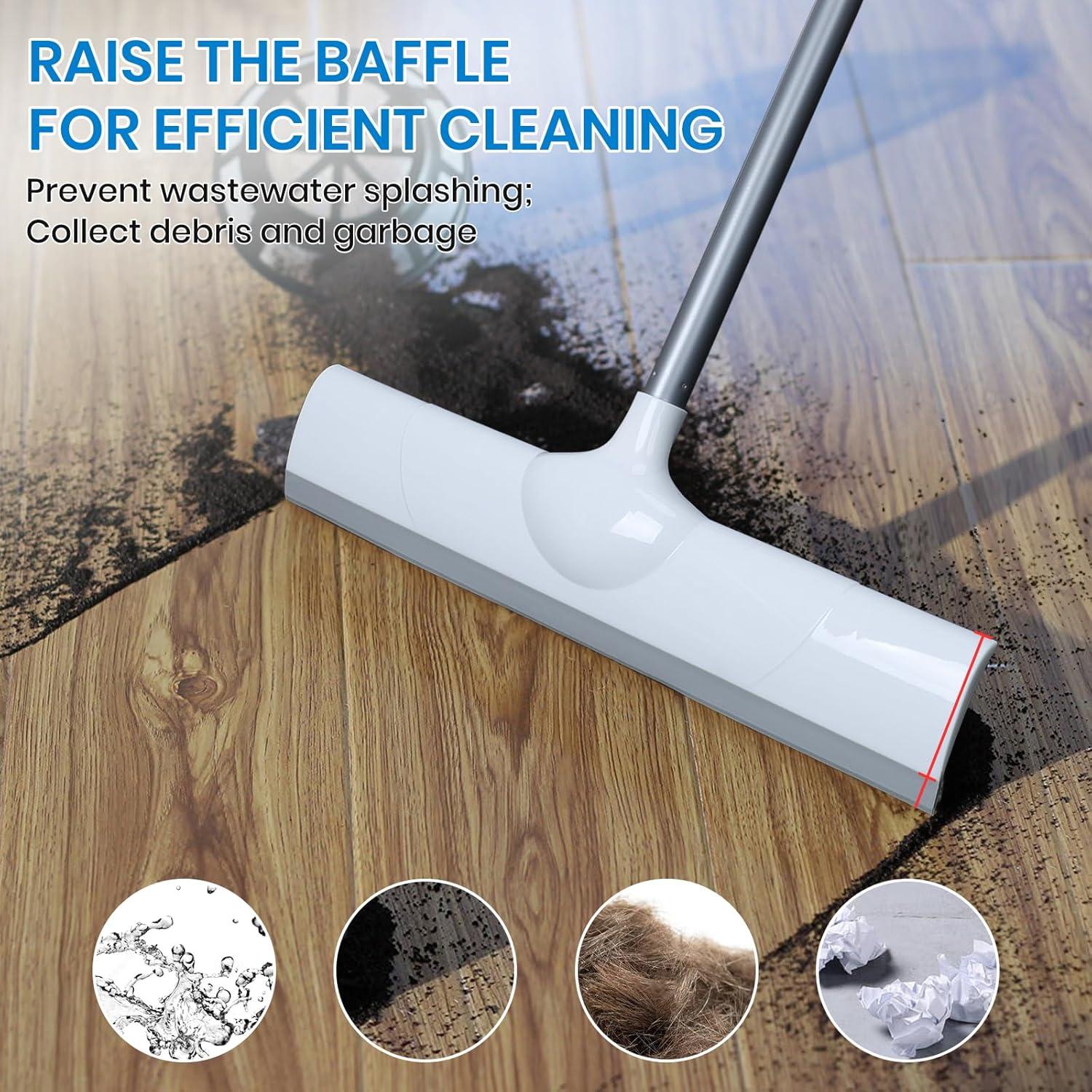 Escoba de goma Ajimy 50" (127 cm) para limpieza hogar