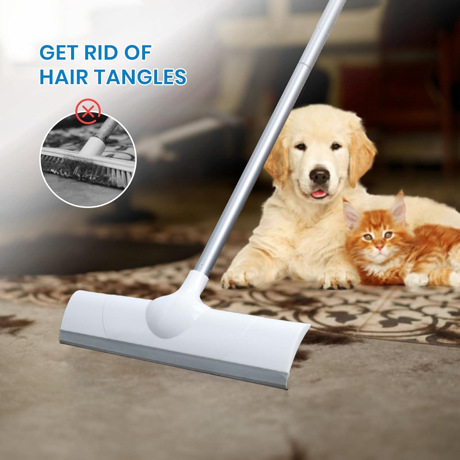 Escoba de goma Ajimy 50" (127 cm) para limpieza hogar