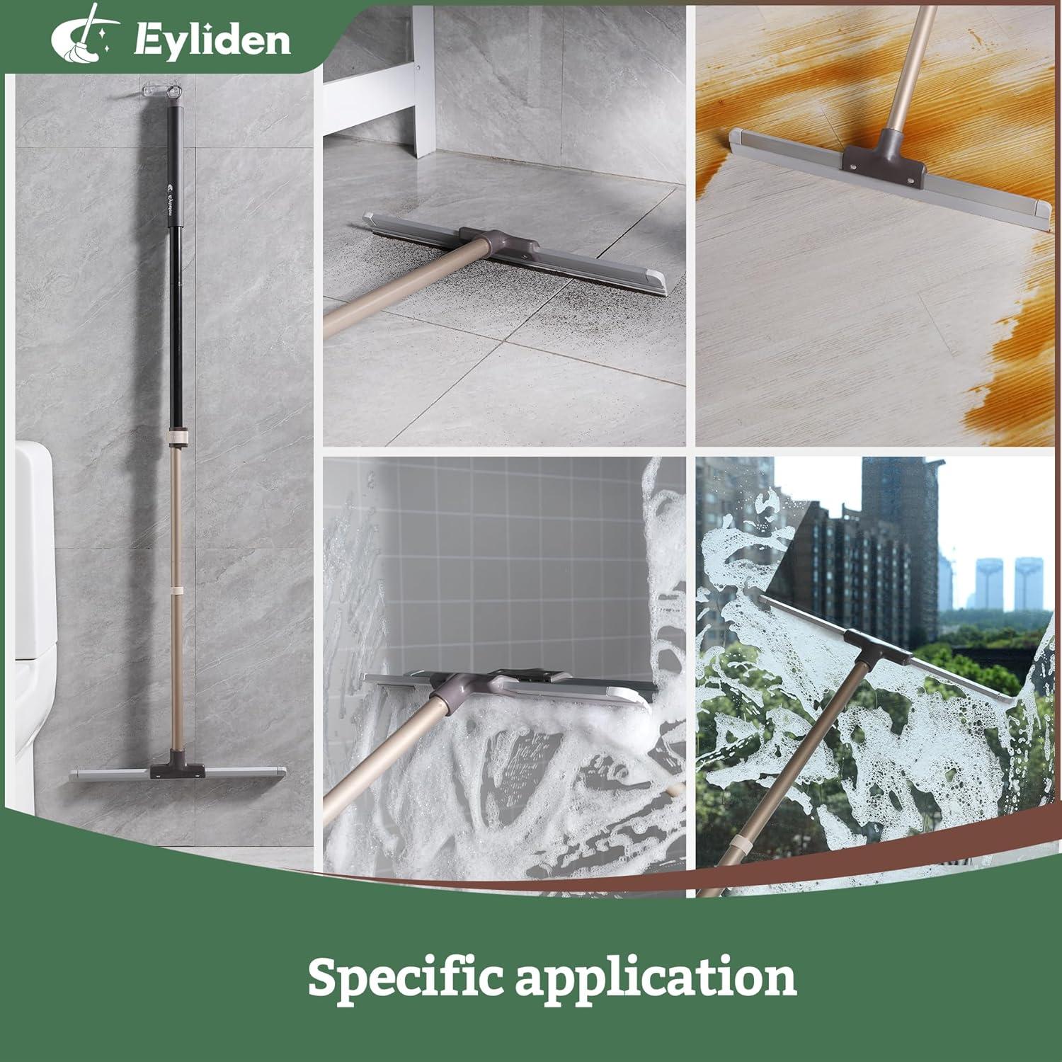 Limpiador de Suelos Eyliden 43 cm con Mango Telescópico