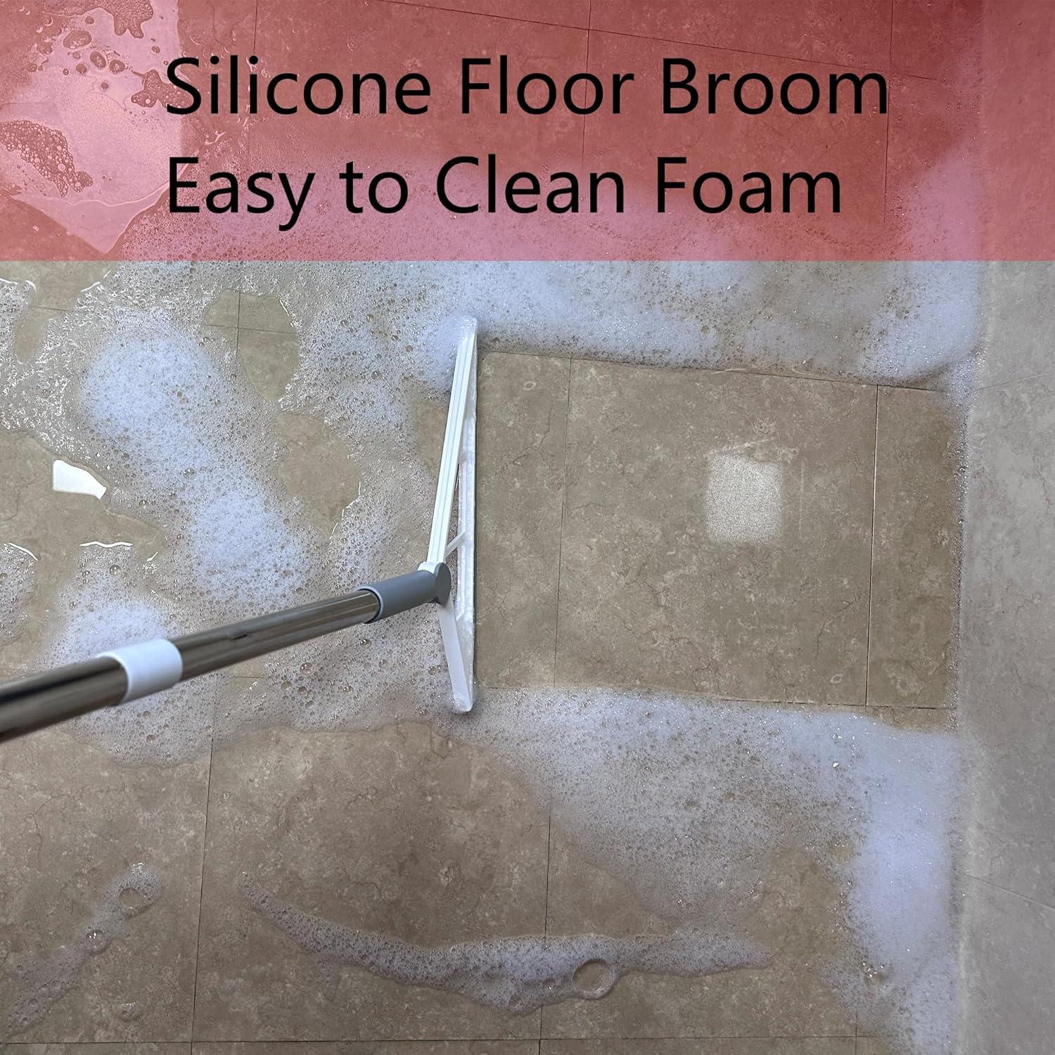 Escoba Mágica de Silicona Drcoevo 61" Ajustable para Piso