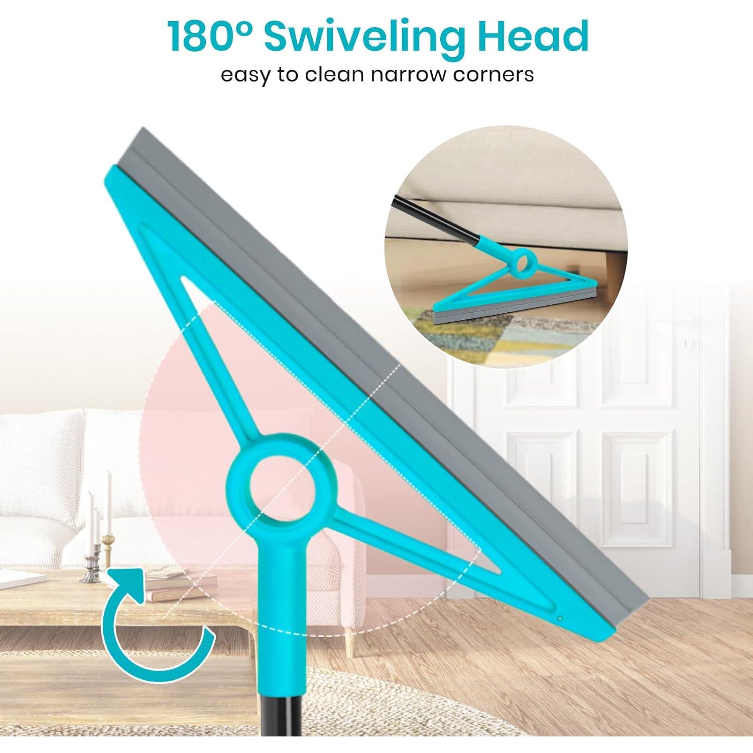 Escoba de Aire MAVRIZ 2 en 1 con Cerdas y Goma 0.56 kg