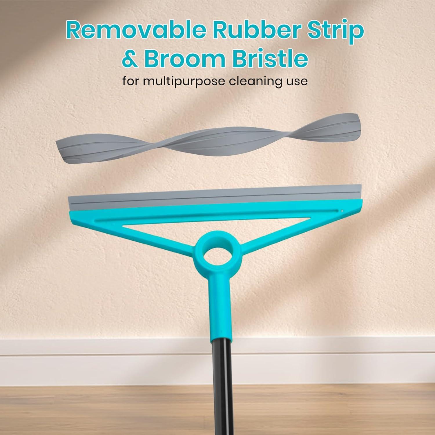 Escoba de Aire MAVRIZ 2 en 1 con Cerdas y Goma 0.56 kg