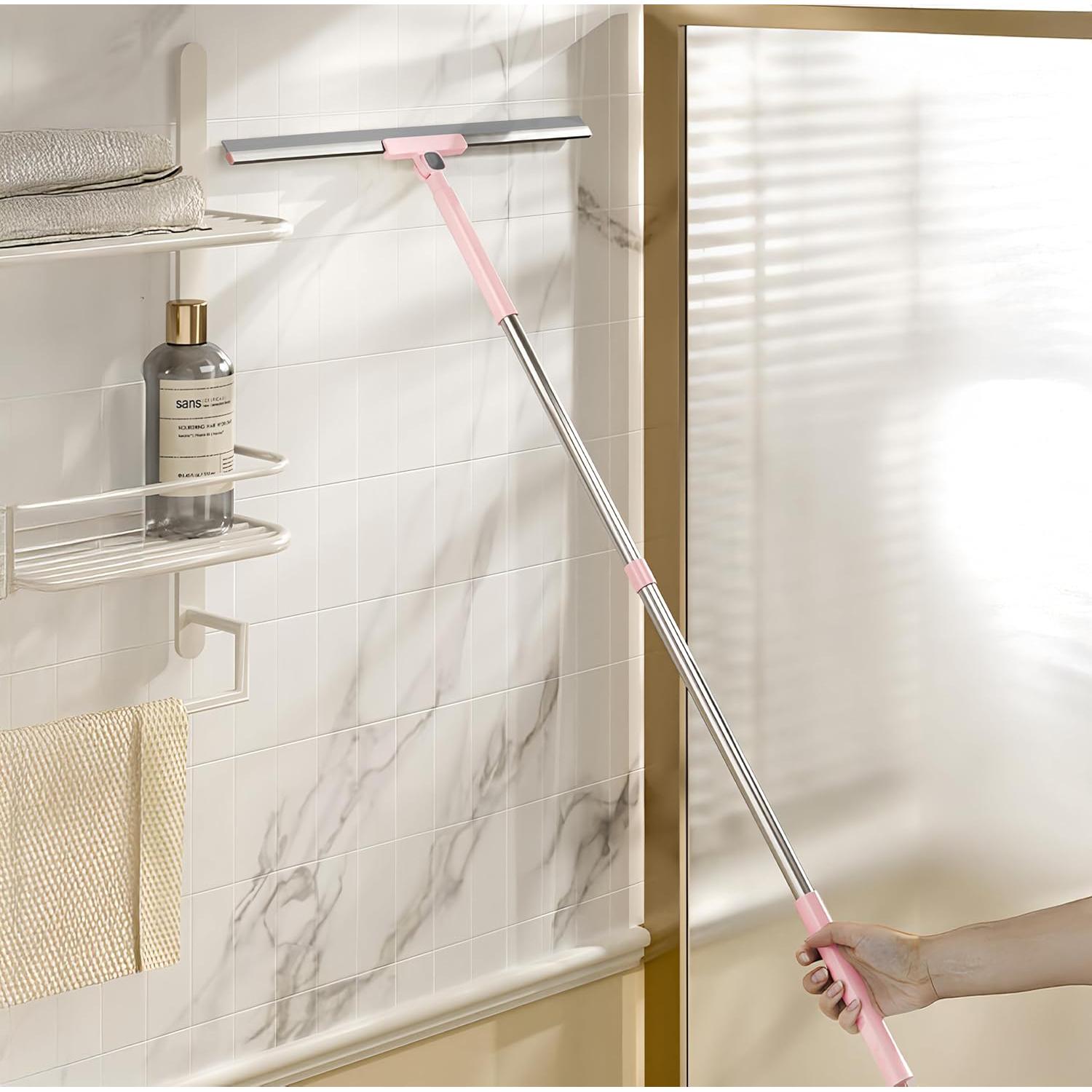 Escoba de Goma KZKR con Mango Extensible 132 cm