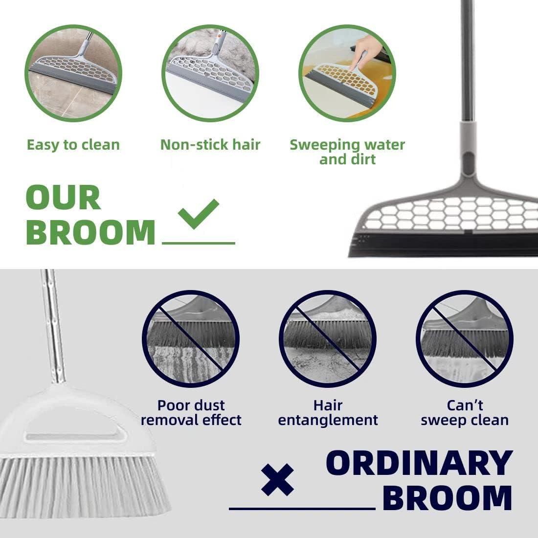 Escoba Mágica Multifuncional PLLITH 4 en 1 para Mascotas