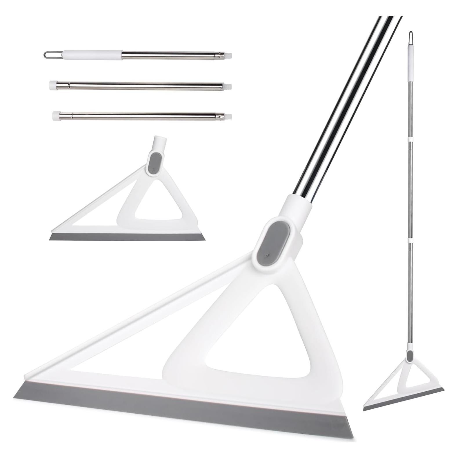 Escoba de Silicona Multifuncional XXFLOWER 139,7 cm Blanca