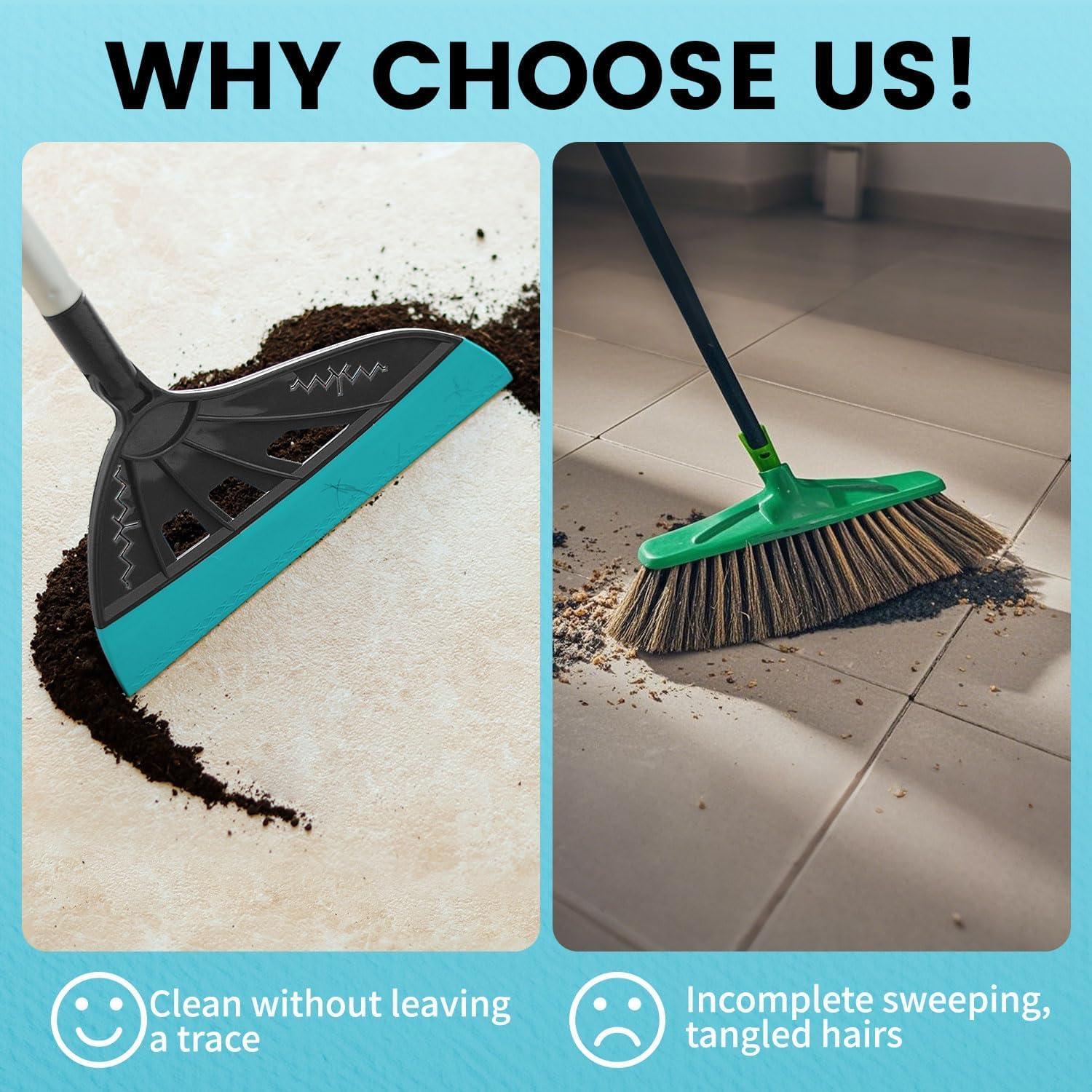 Escoba Mágica de Silicona HOLDSIGN con Mango Ajustable 152 cm