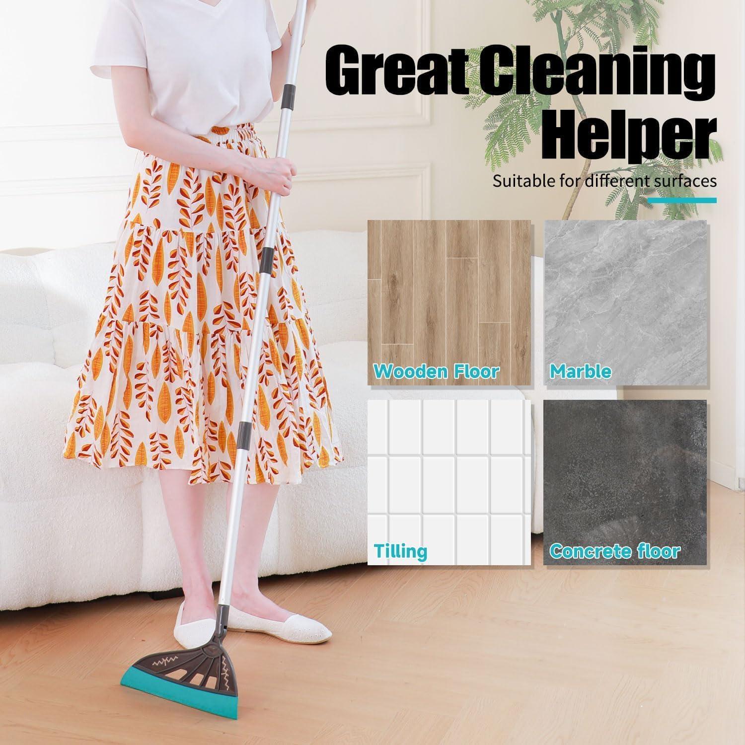 Escoba Mágica de Silicona HOLDSIGN con Mango Ajustable 152 cm