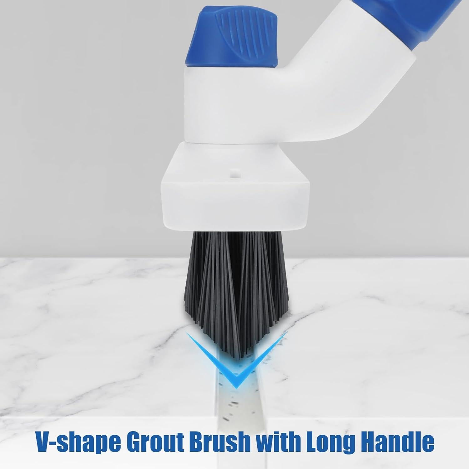 Cepillo de Fregado 3 en 1 Qaestfy con Mango Extensible 139,7 cm