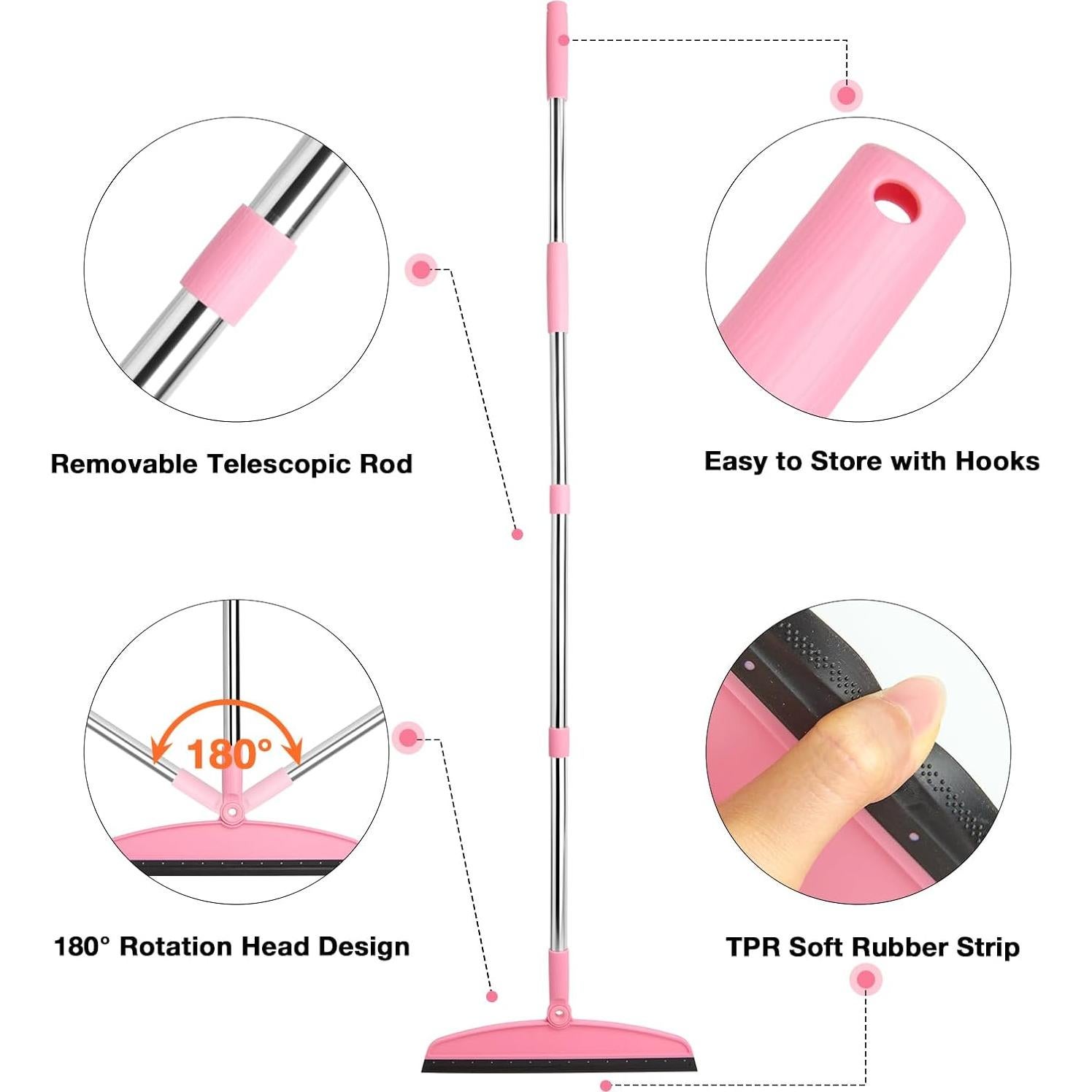 Escoba Mágica Multifuncional XXFLOWER con Mango Ajustable