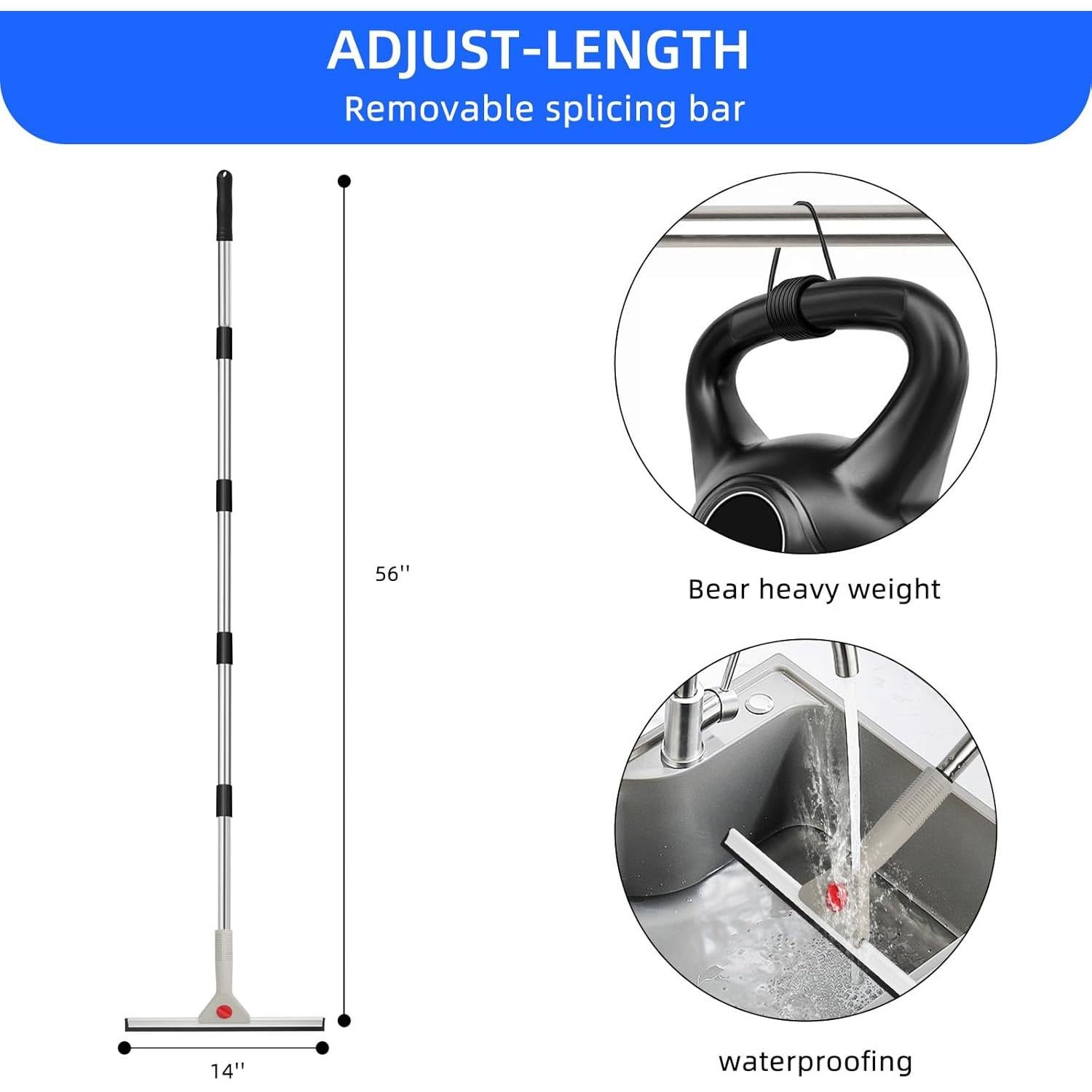 Raspador de Piso GOLUMU 60 cm Goma Antideslizante