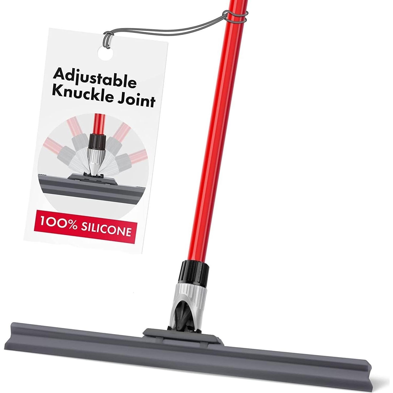 Raspador de Piso RavMag 43 cm Silicona Mango 139 cm