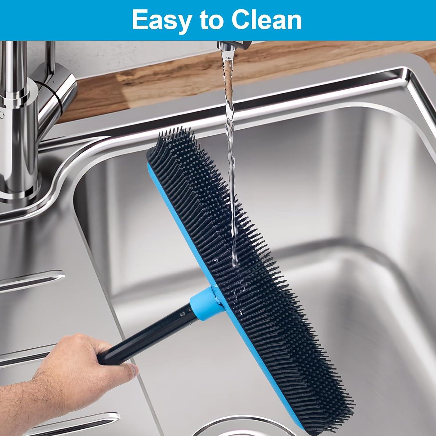 Escoba de goma KeFanta para pelo de mascotas 129,54 cm