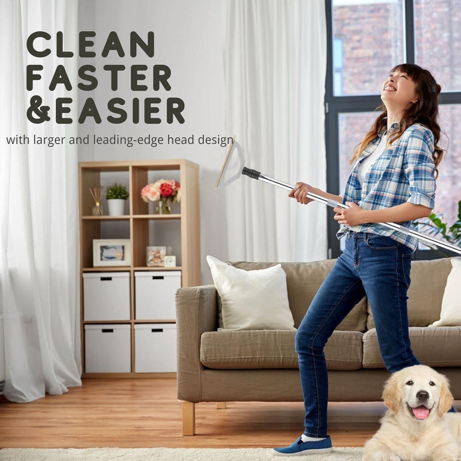 Removedor de Pelo de Mascotas HIMODA con Mango Ajustable 120 cm