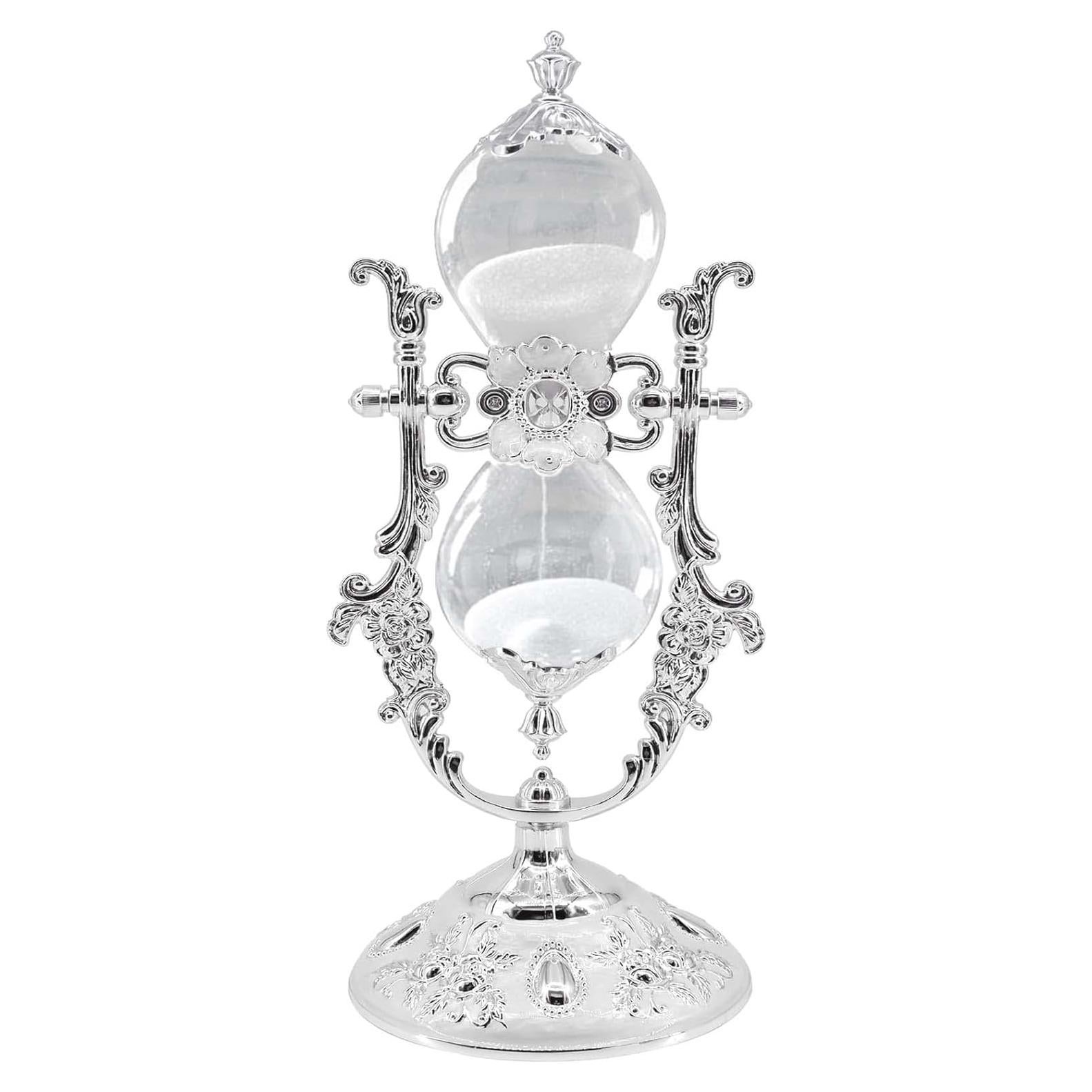 Reloj de Arena Rnuie 30 Min 29.97 cm Decorativo Plata