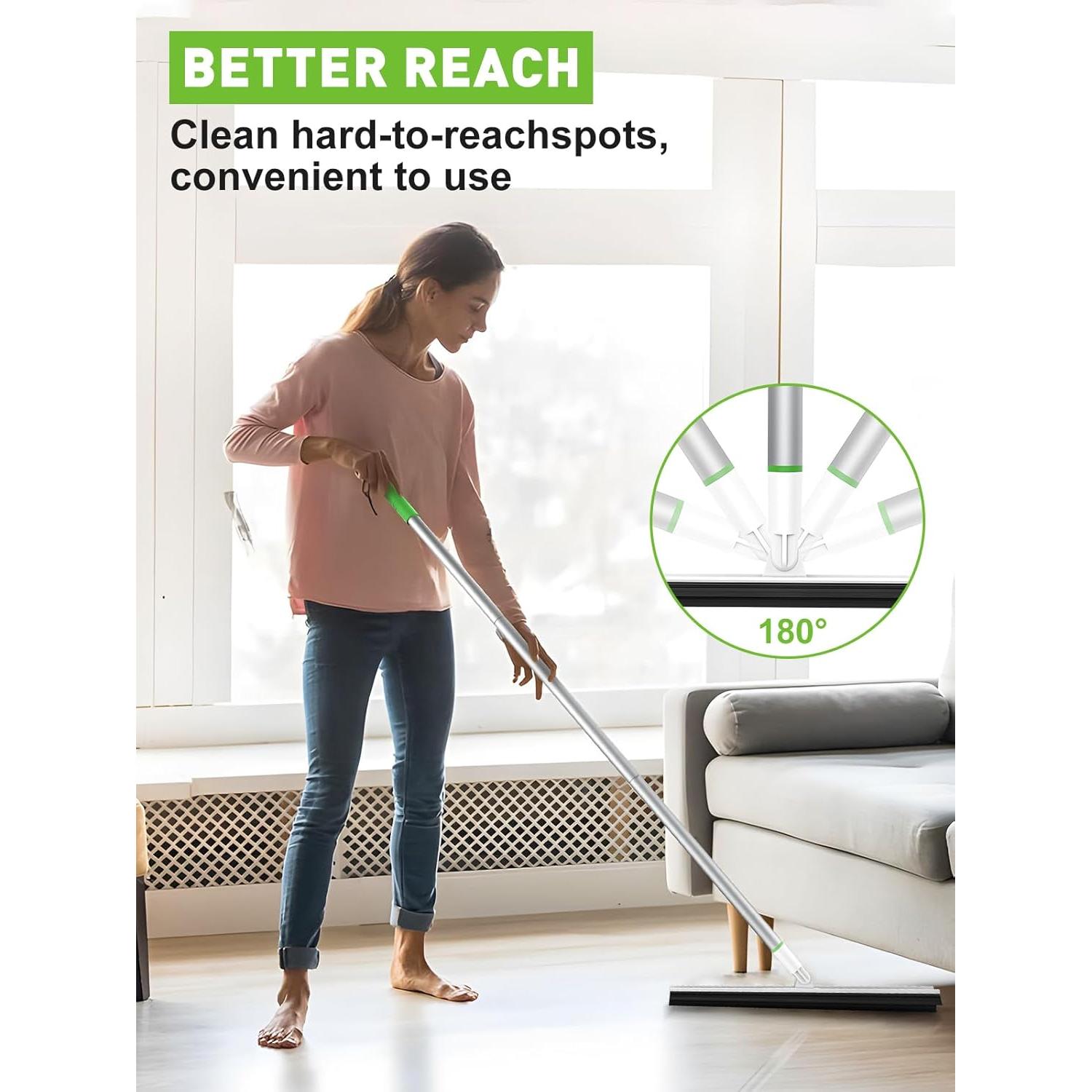 Escoba de Goma eIMMA VC02 para Piso, 3 Cuchillas, 0.32 kg