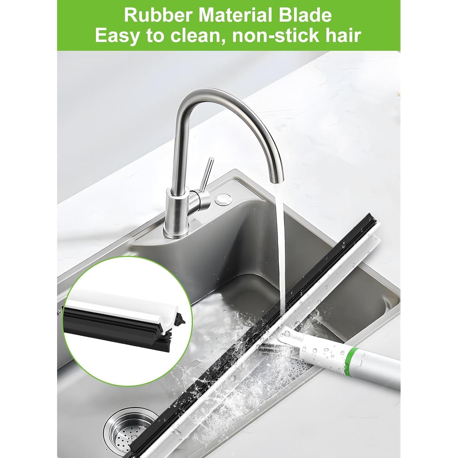 Escoba de Goma eIMMA VC02 para Piso, 3 Cuchillas, 0.32 kg