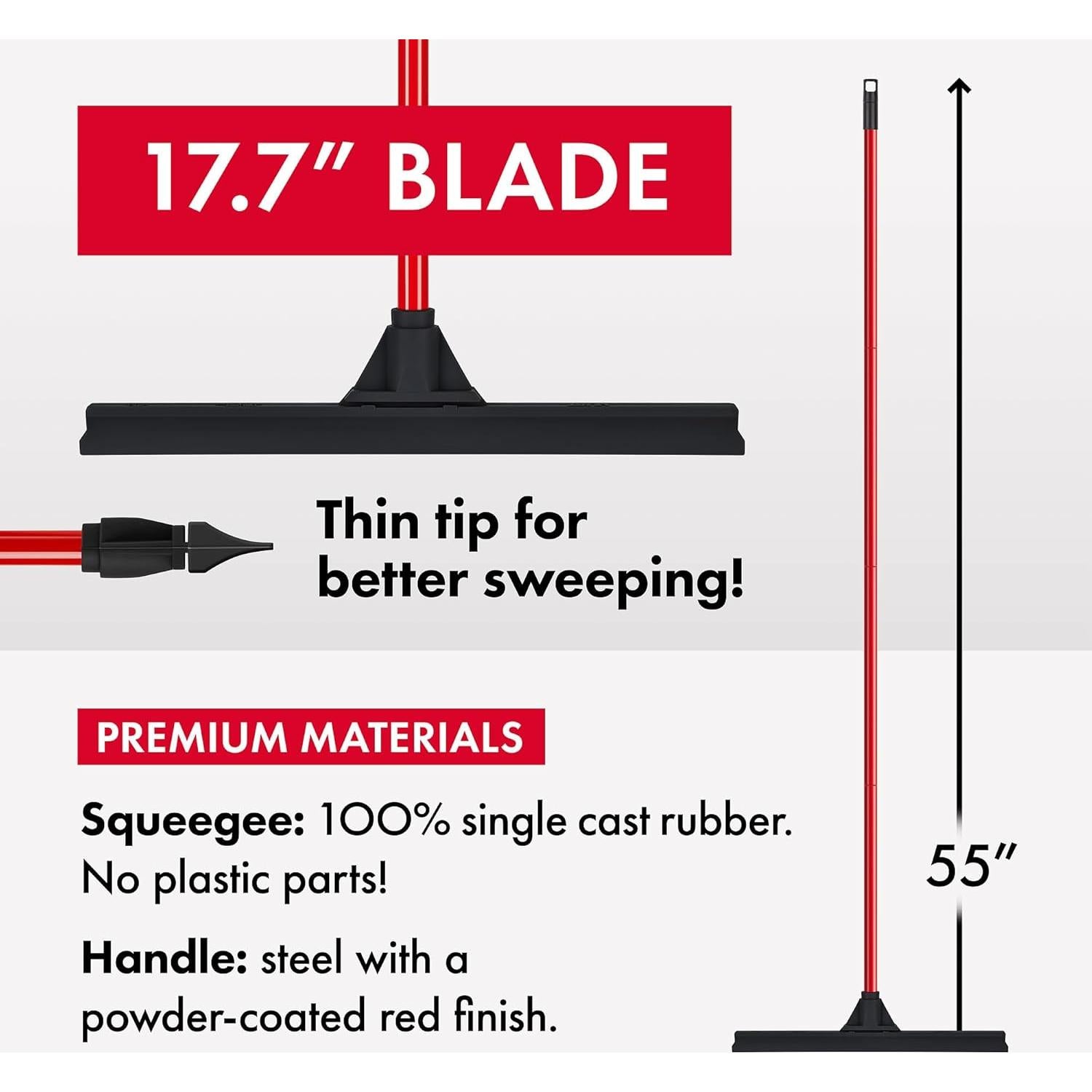 Raspador de Piso RAVMAG 45,72 cm Goma Alta Resistencia