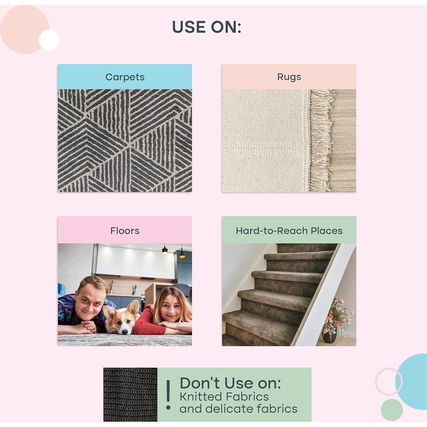 Rasqueta de Alfombra Uproot Clean Xtra para Pelo de Mascota