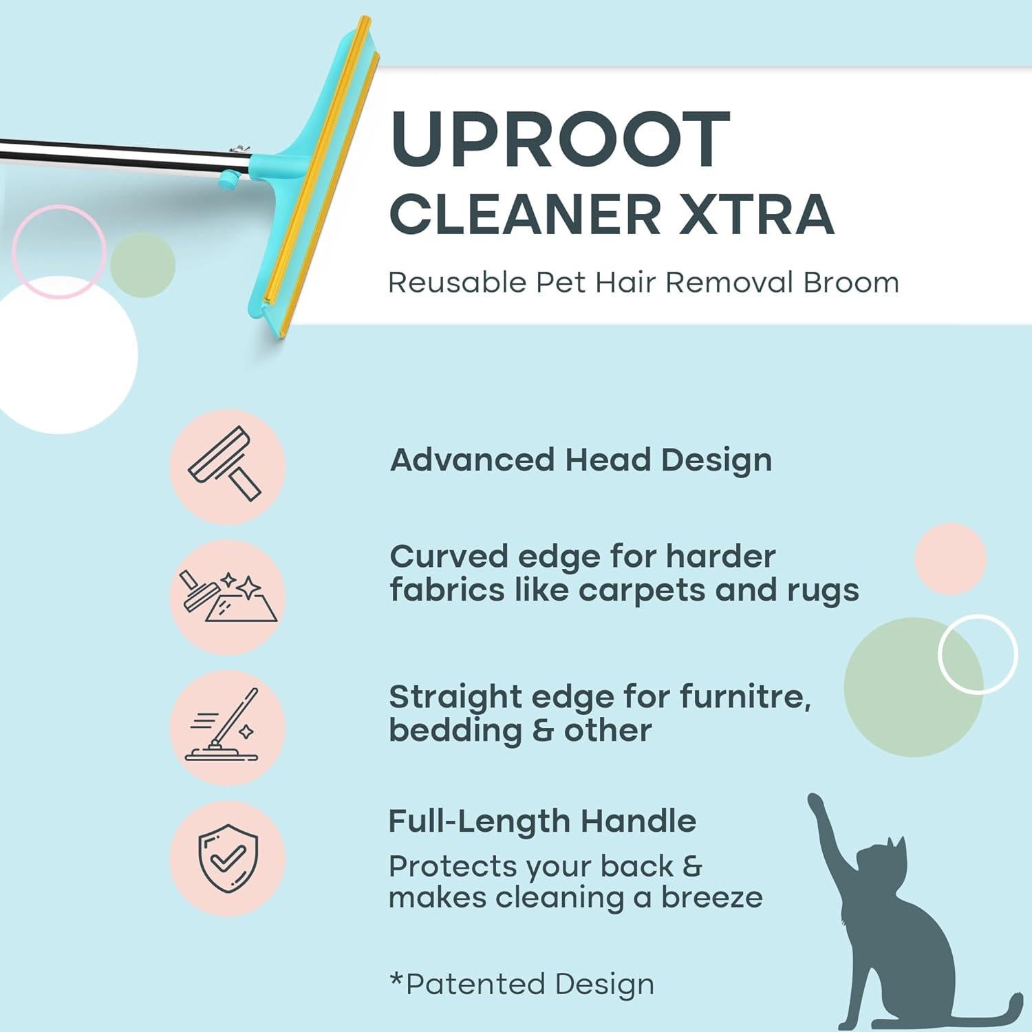Rasqueta de Alfombra Uproot Clean Xtra para Pelo de Mascota