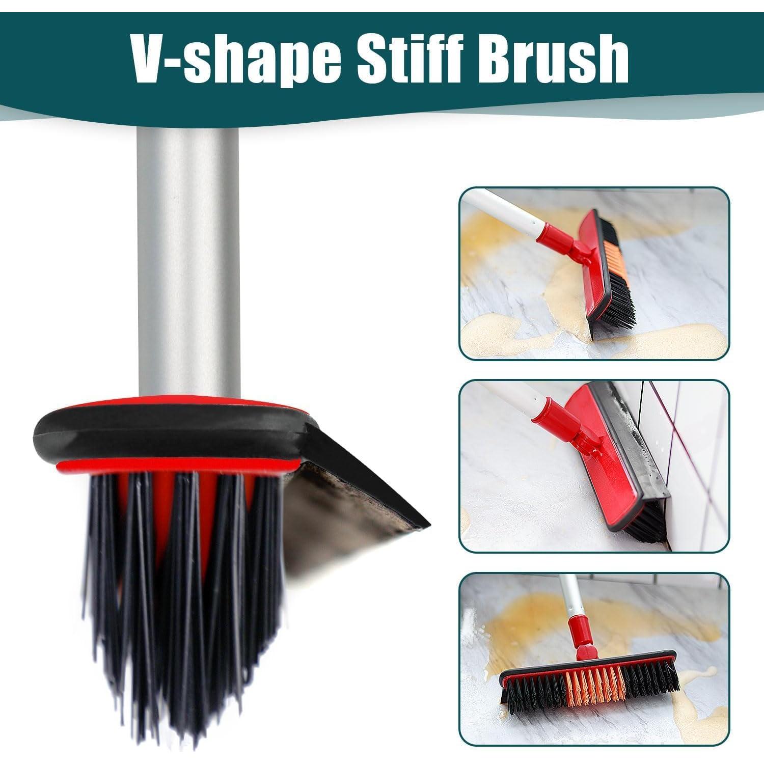 Escoba de Silicona BURFERLY Magic Air Rojo para Suelos