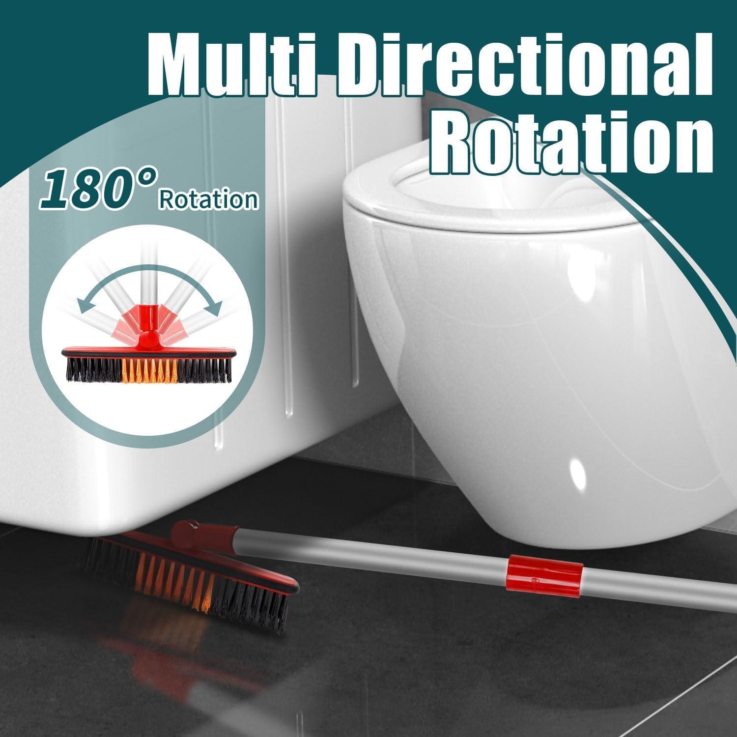 Escoba de Silicona BURFERLY Magic Air Rojo para Suelos