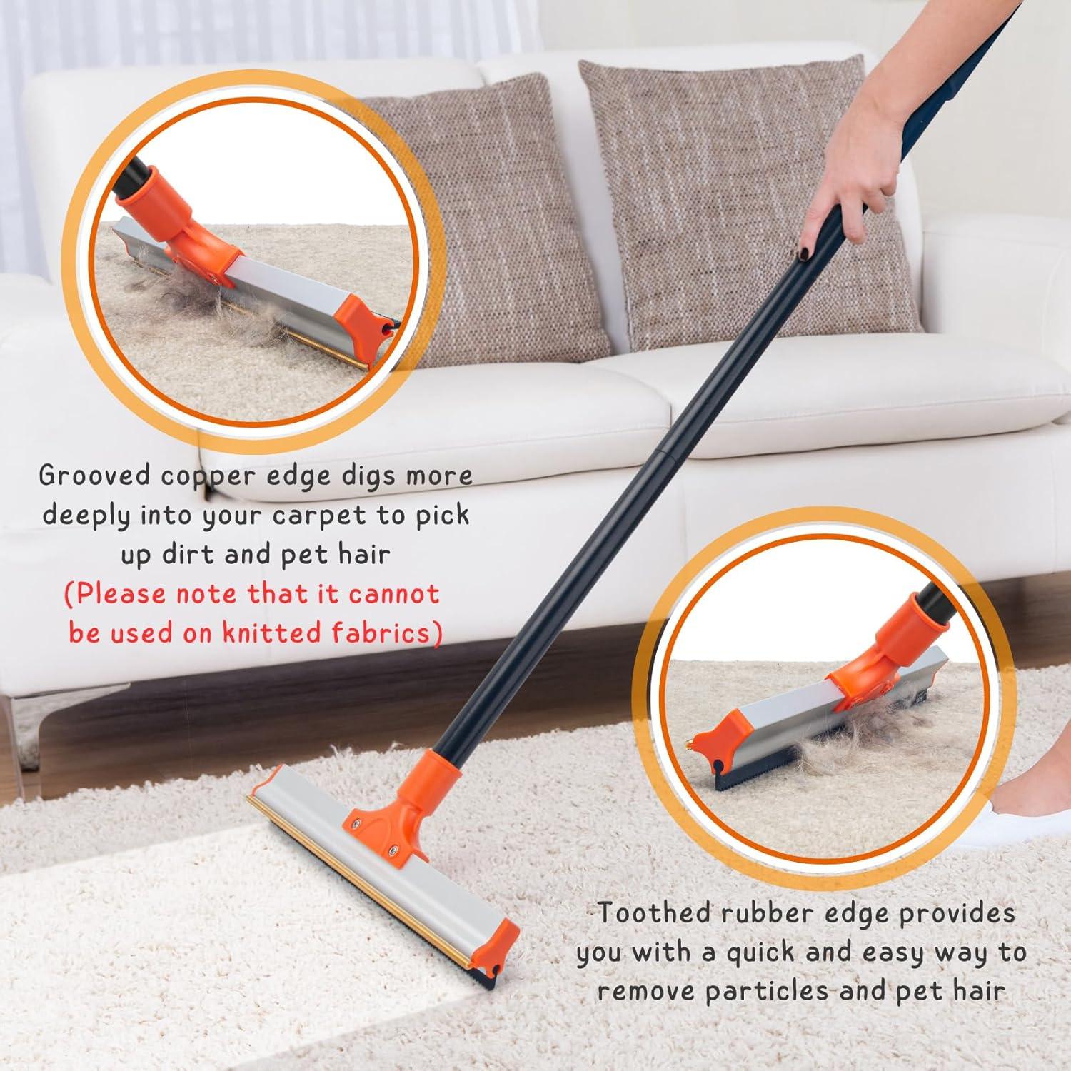 Rastrillo para Alfombra KeFanta 57'' para Pelo de Mascotas