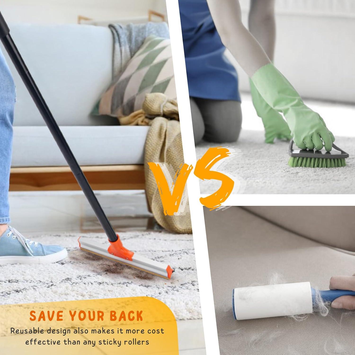 Rastrillo para Alfombra KeFanta 57'' para Pelo de Mascotas