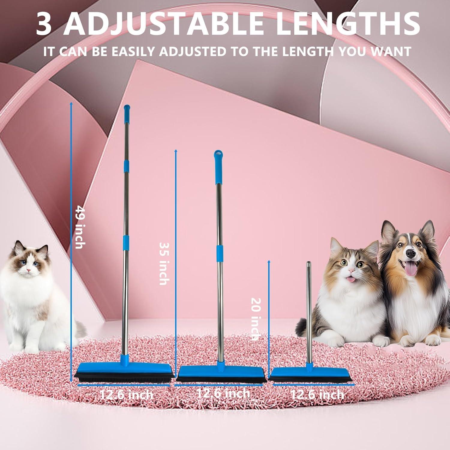 Removedor de Pelo de Mascota DIWEMI 2 en 1 Azul Mejorado