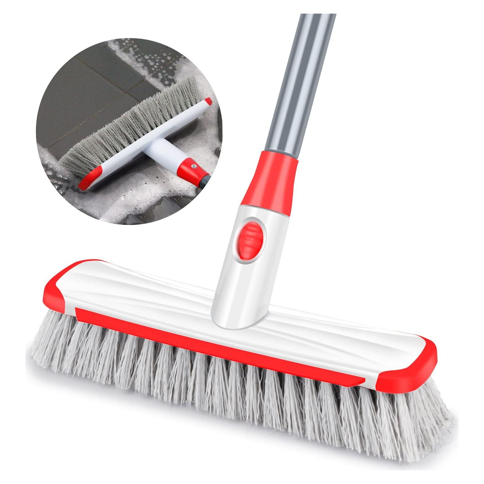 Fregadora de Piso ILAVCOOL con Mango Largo y Cerdas Duras