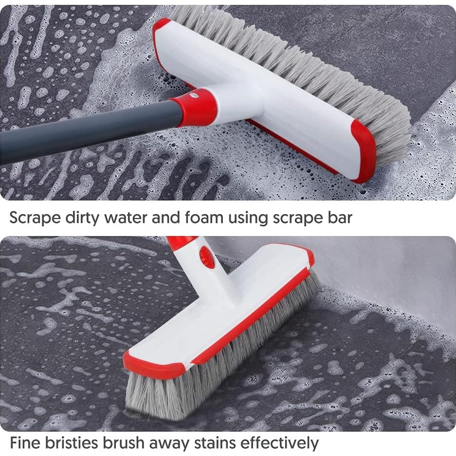 Fregadora de Piso ILAVCOOL con Mango Largo y Cerdas Duras