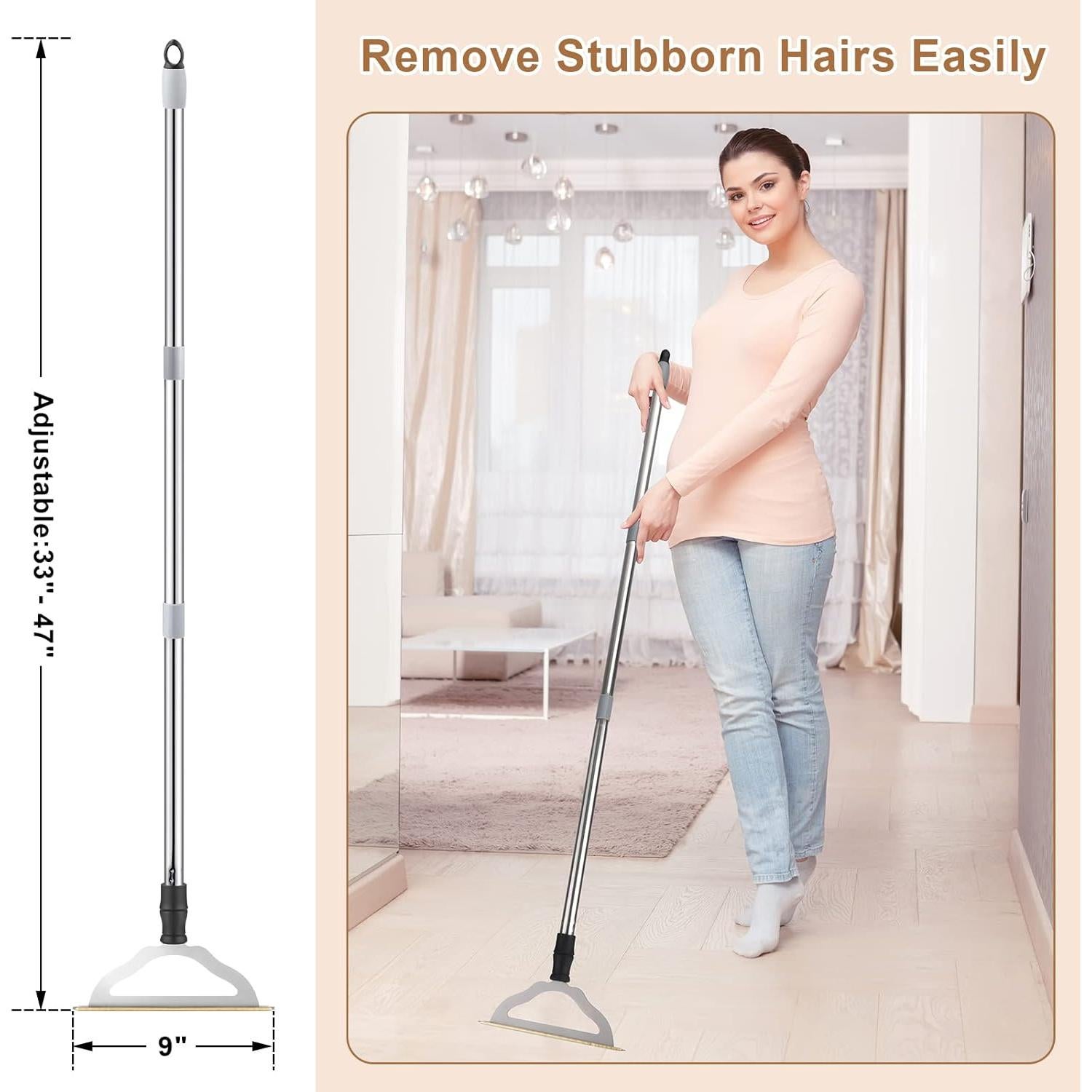 Rastrillo de Alfombra Hold a Star 47" para Pelo de Mascotas