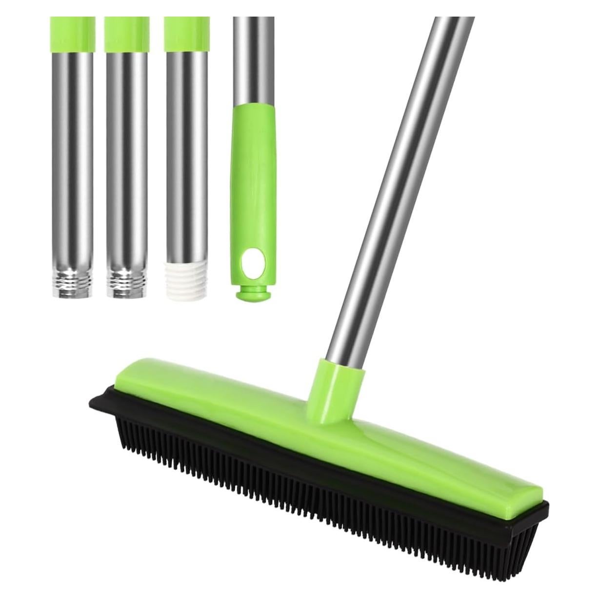 Escoba para Pelo de Mascota MEIBEI 134 cm con Limpiaparabrisas