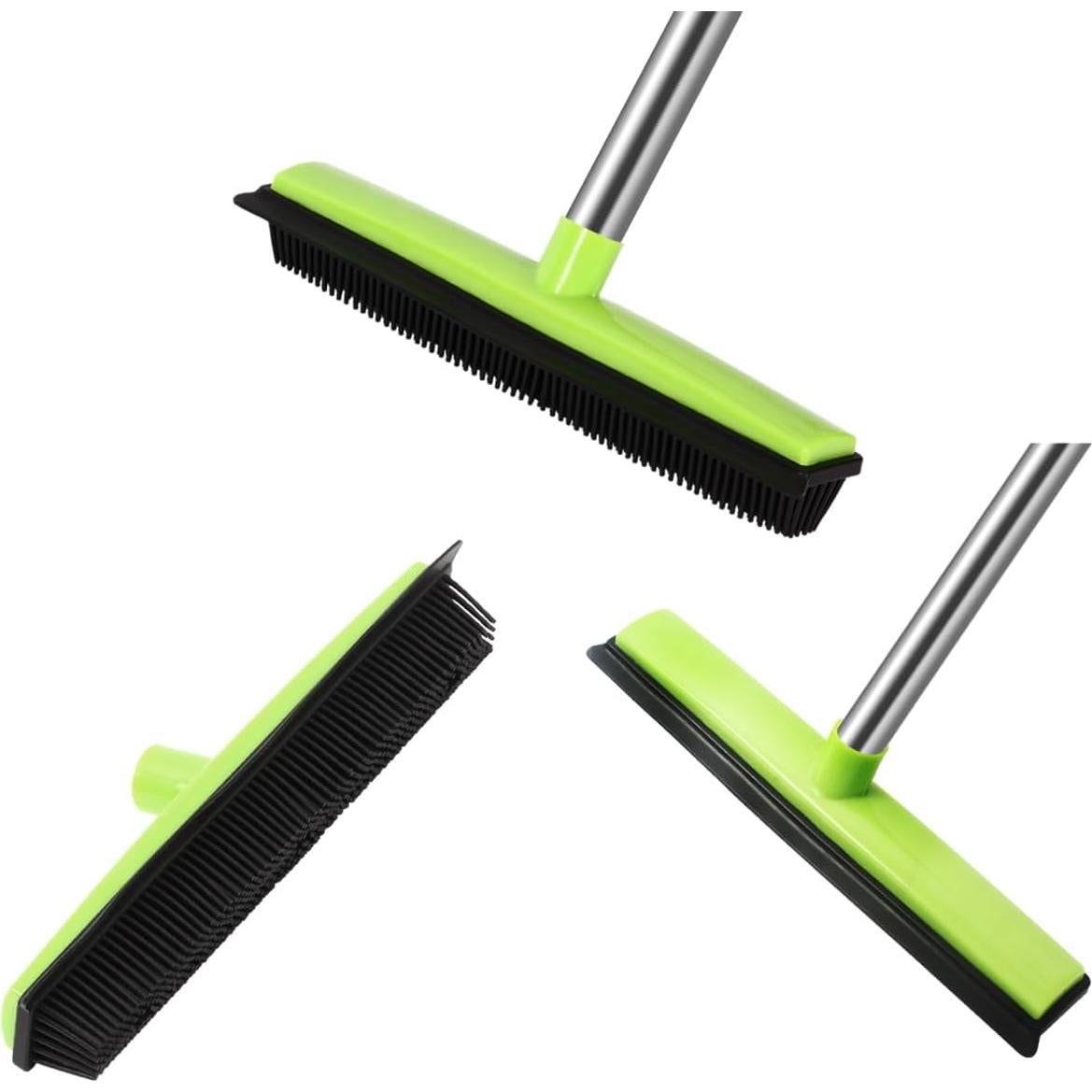 Escoba para Pelo de Mascota MEIBEI 134 cm con Limpiaparabrisas