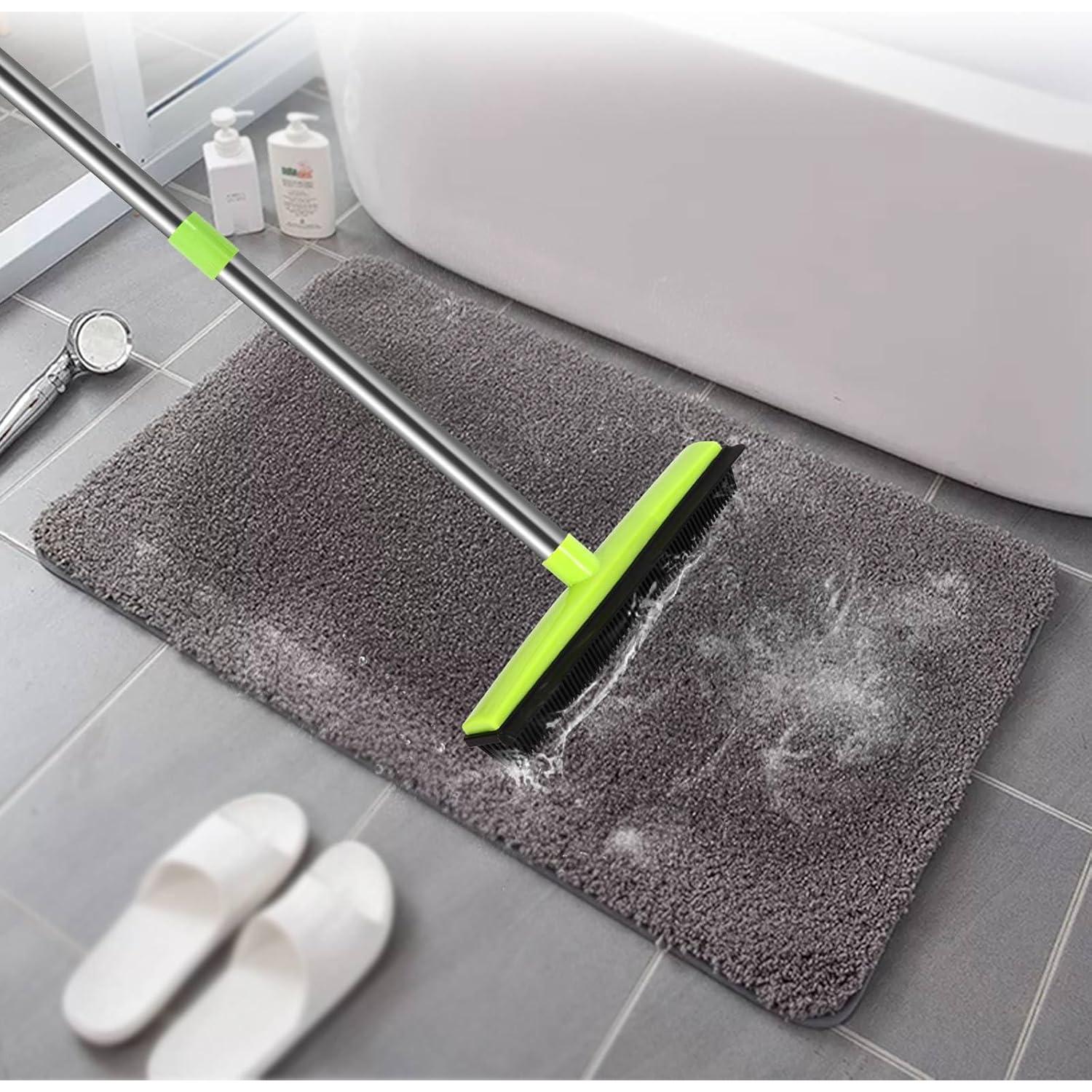 Escoba para Pelo de Mascota MEIBEI 134 cm con Limpiaparabrisas