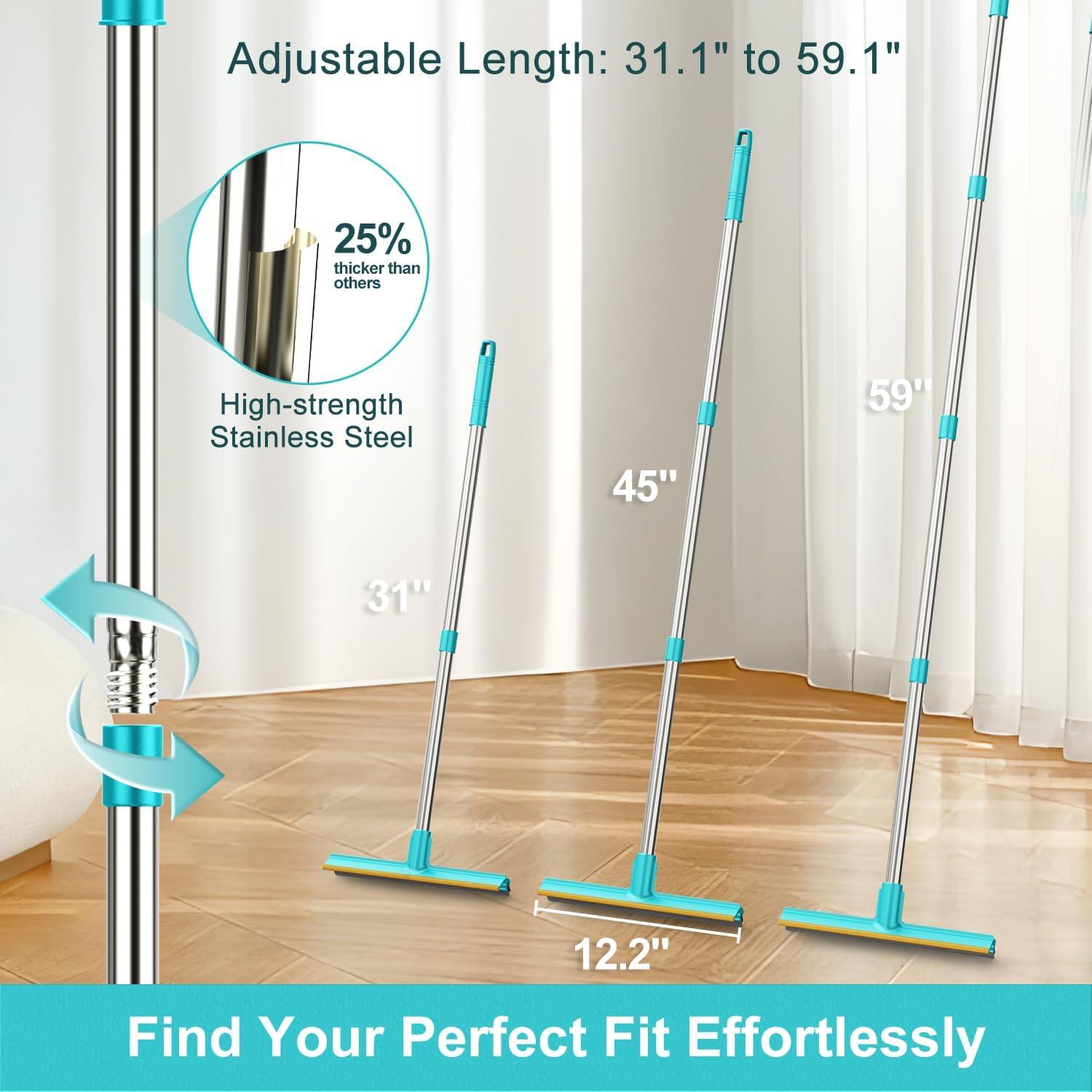 Rastrillo para Alfombra Airbee - Eliminador de Pelo Mascota 3 Pzas