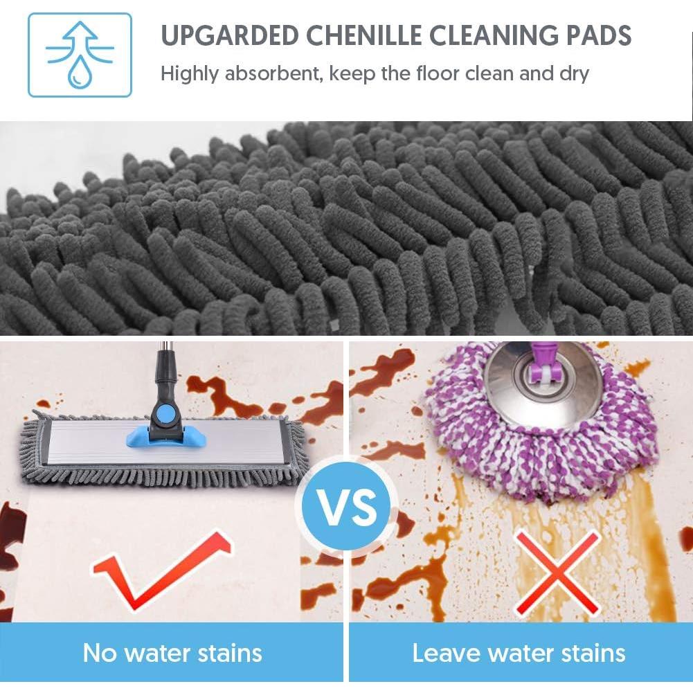 Mopa de Microfibra MANGOTIME 137 cm para Suelos Duros