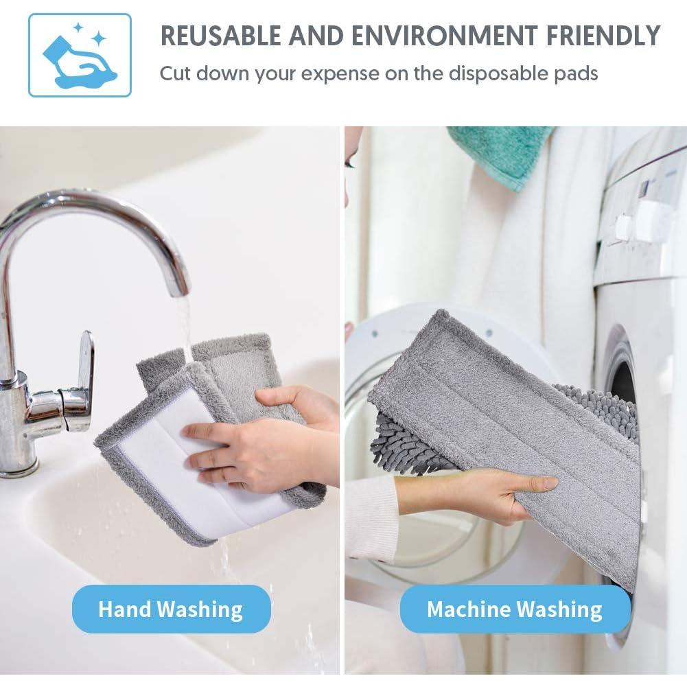 Mopa de Microfibra MANGOTIME 137 cm para Suelos Duros