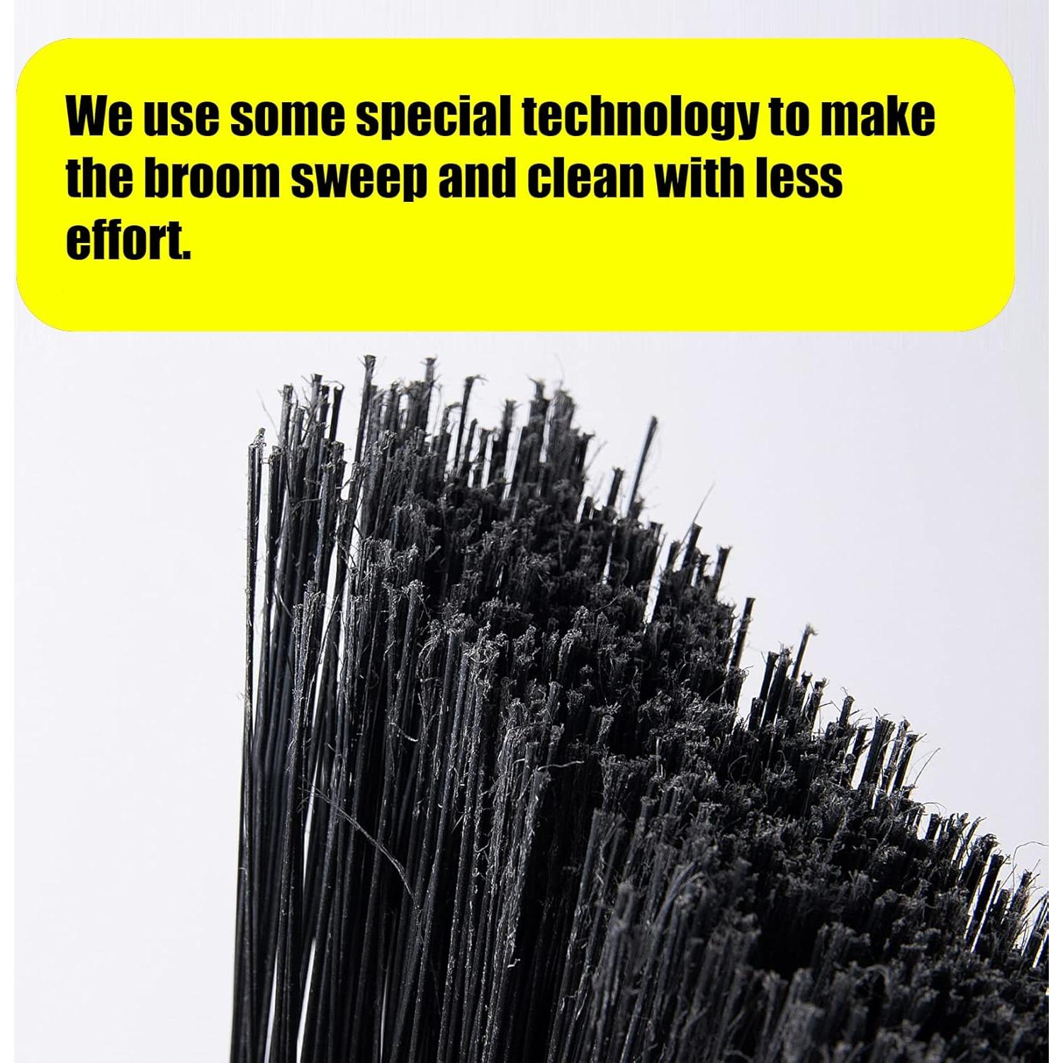 Escoba Yocada Uso Rudo 137 cm Cerdas Nylon Amarilla