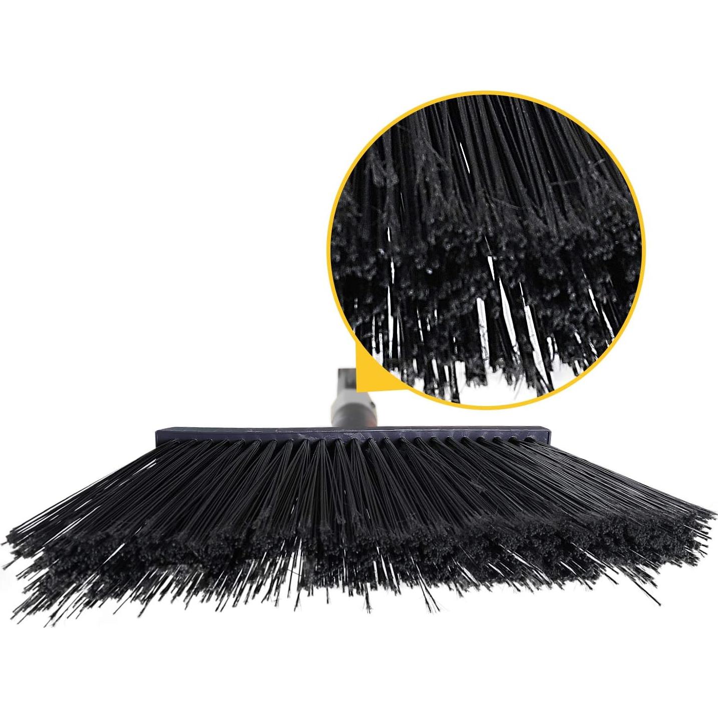 Escoba Yocada Uso Rudo 137 cm Cerdas Nylon Amarilla