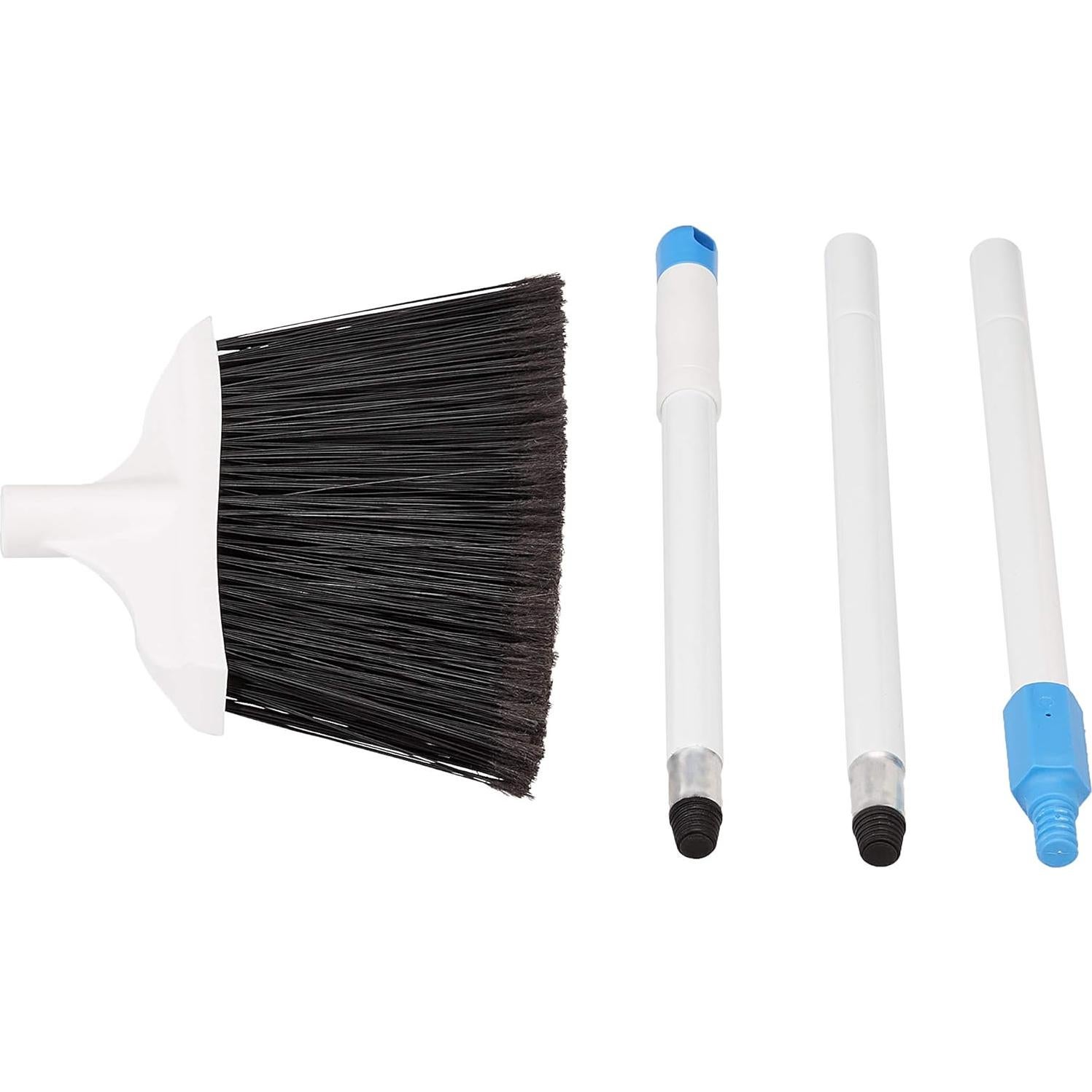 Escoba de Uso Pesado Amazon Basics Azul y Blanco 0.85 kg