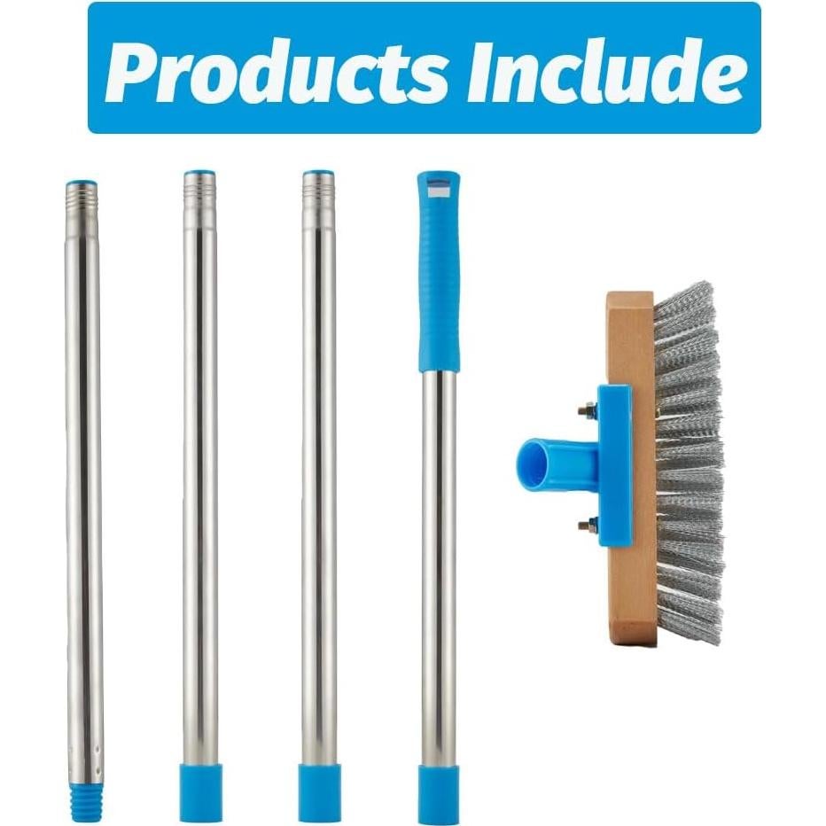 Cepillo de limpieza YONILL acero inoxidable 60" ajustable