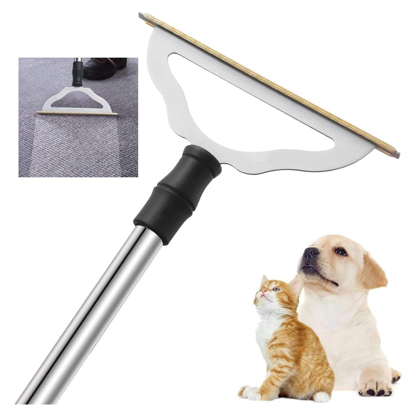 Rastrillo para Alfombra GOSEDER Eliminador Pelo Mascota 119 cm