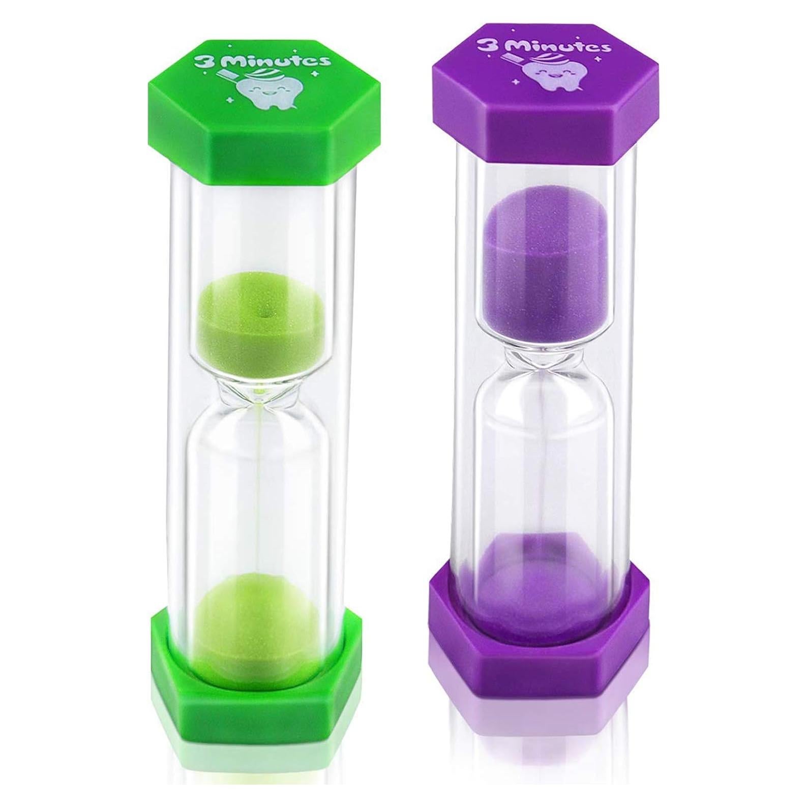 Temporizadores de Cepillado Jeowoqao 3 Minutos Paquete de 2